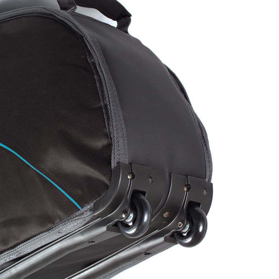 Triple Wheel Shortboard Cover - Black/Blue / 6'6" 8