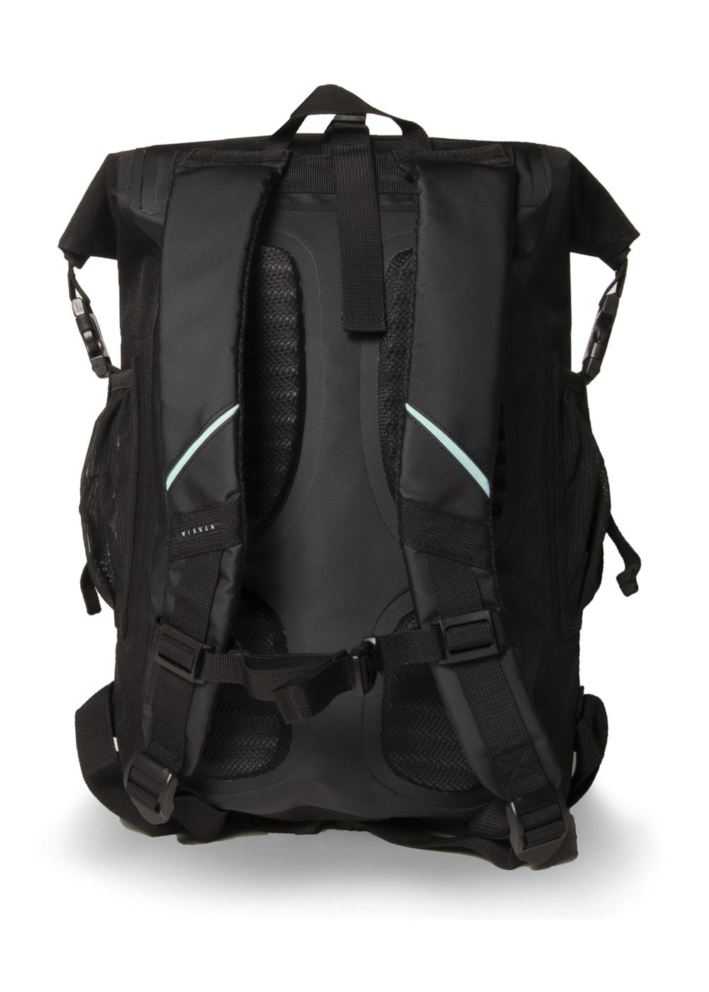 Vissla North Seas 18L Dry Backpack - Black back