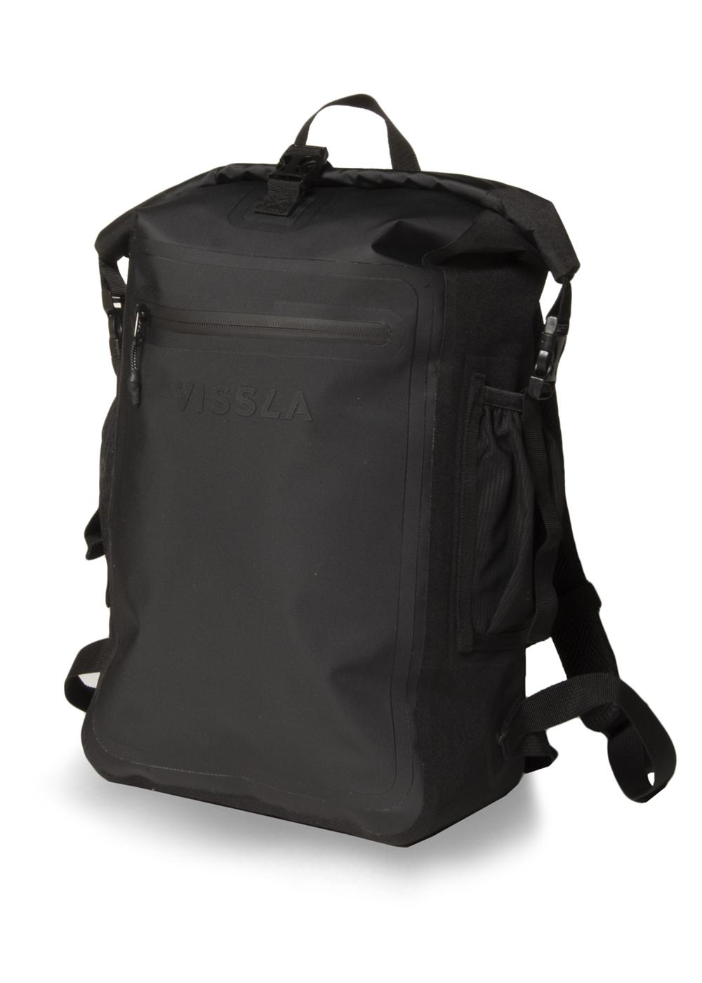 Vissla North Seas 18L Dry Backpack - Black