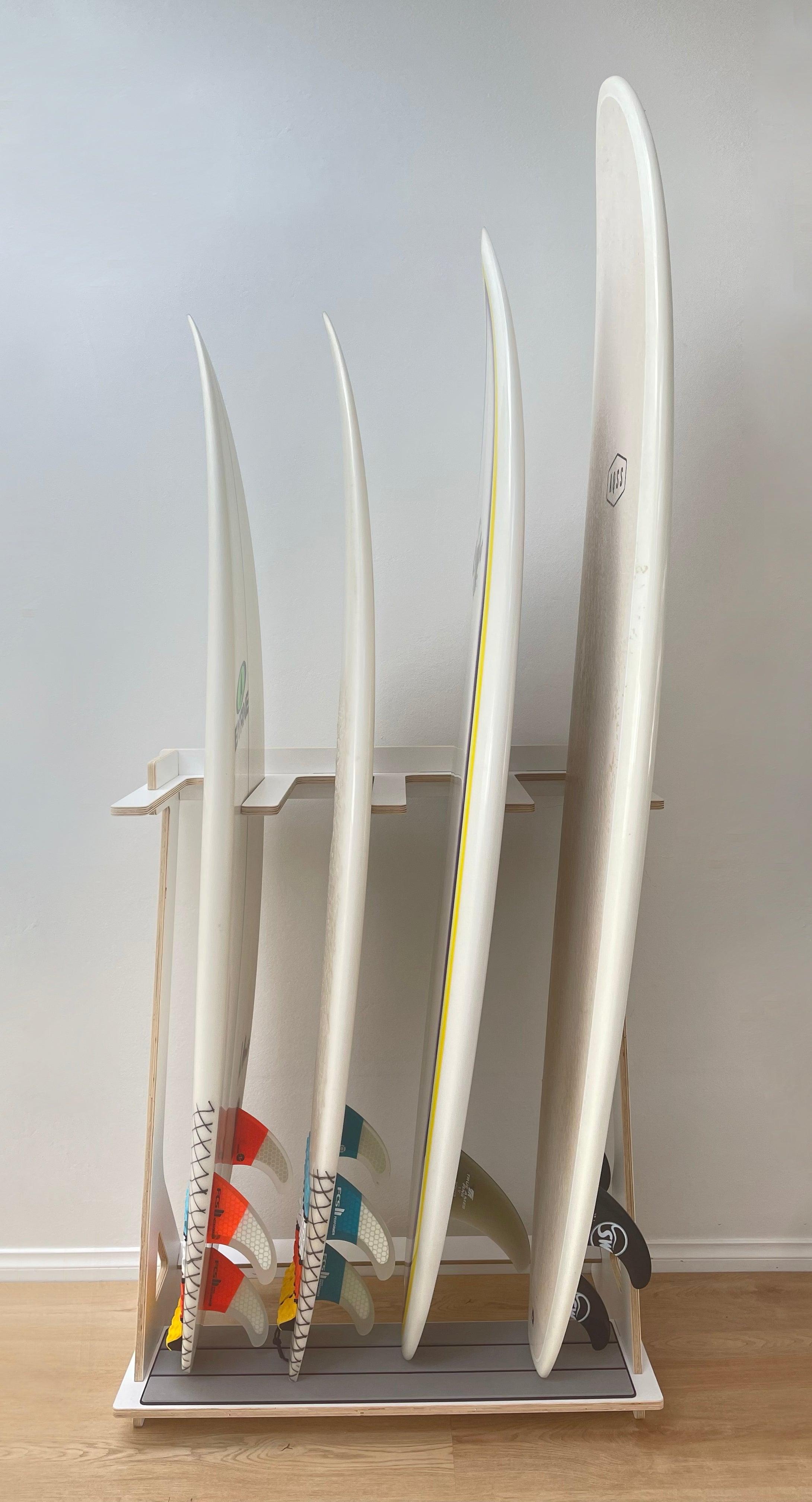 Breeze Design Co Breeze Surfboard Rack with 4 surfboards