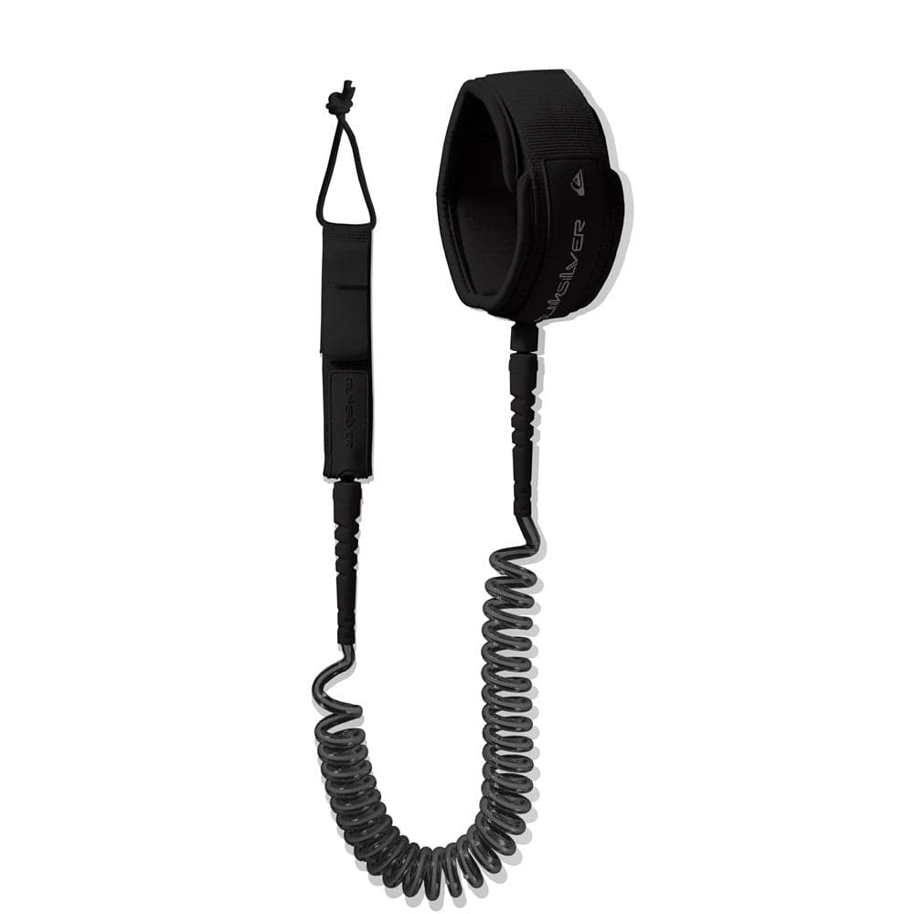 Quiksilver 10ft SUP Coil Leash - Black