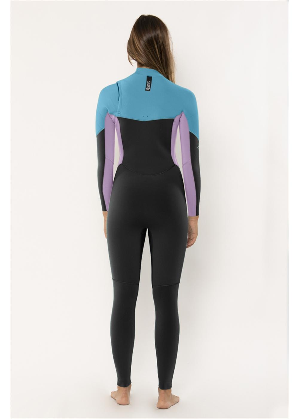 7 Seas 3/2 Chest Zip Wetsuit - Orchid - AU10 / US8 2