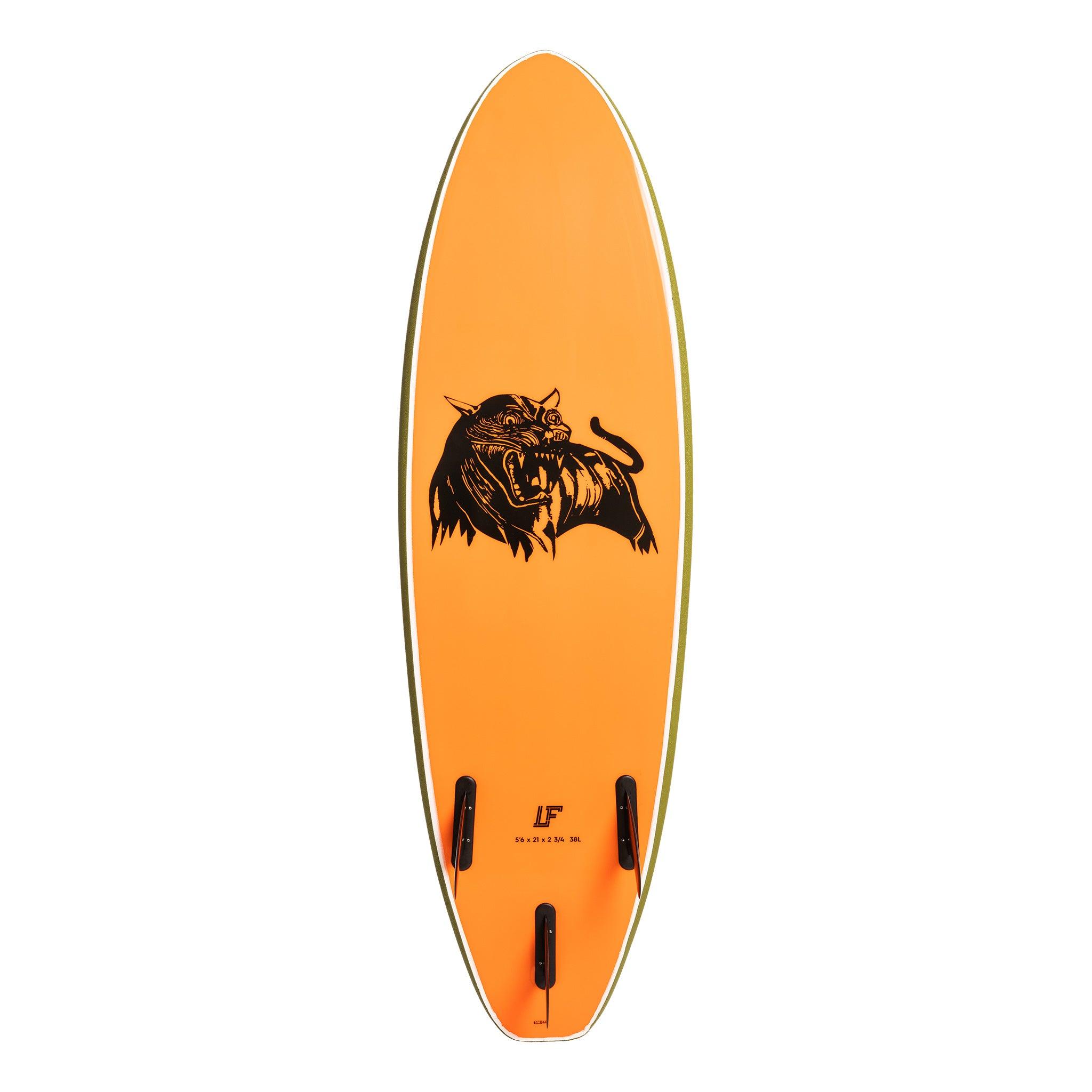 Quiksilver LF Leo Fioravanti Softboard 5'6 - Green bottom