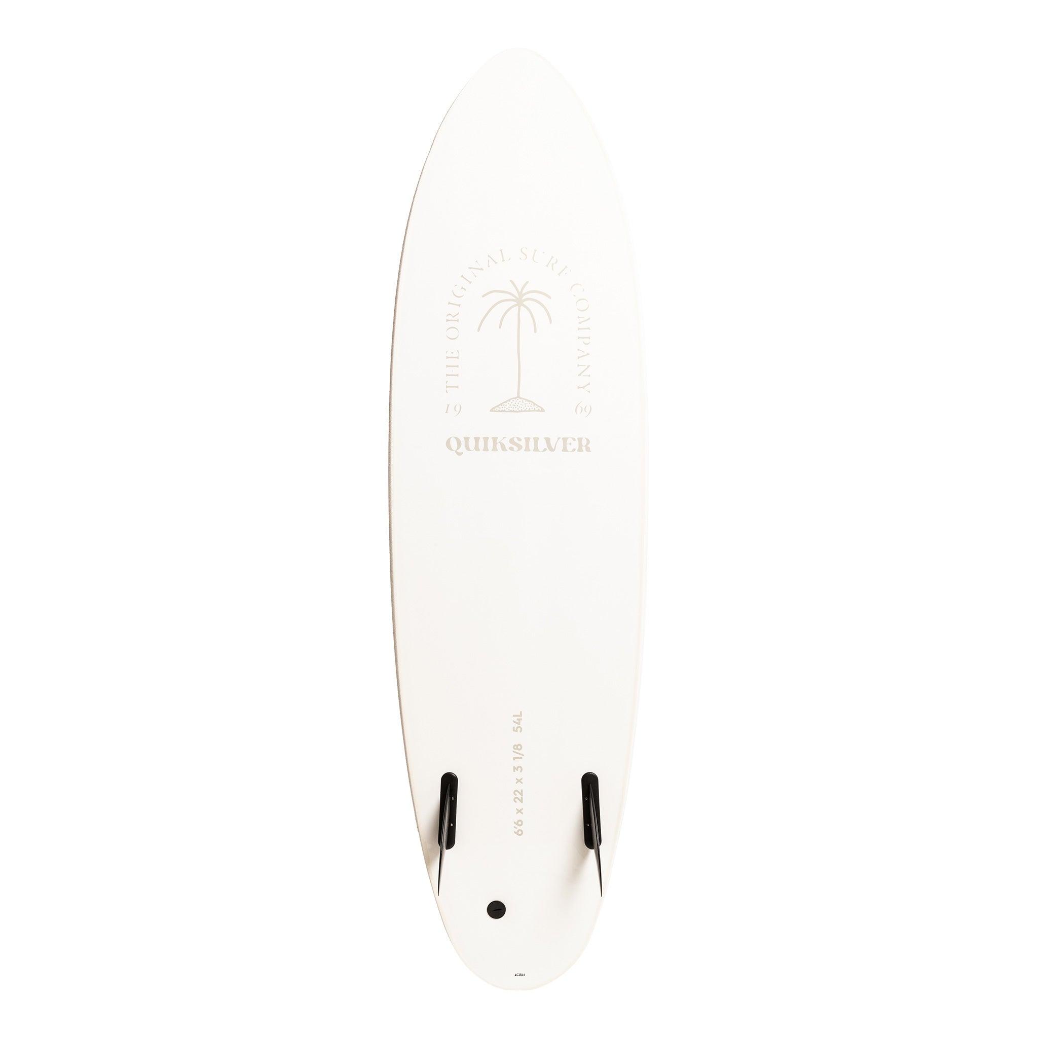 Quiksilver Twin Softboard 6'6 - White bottom