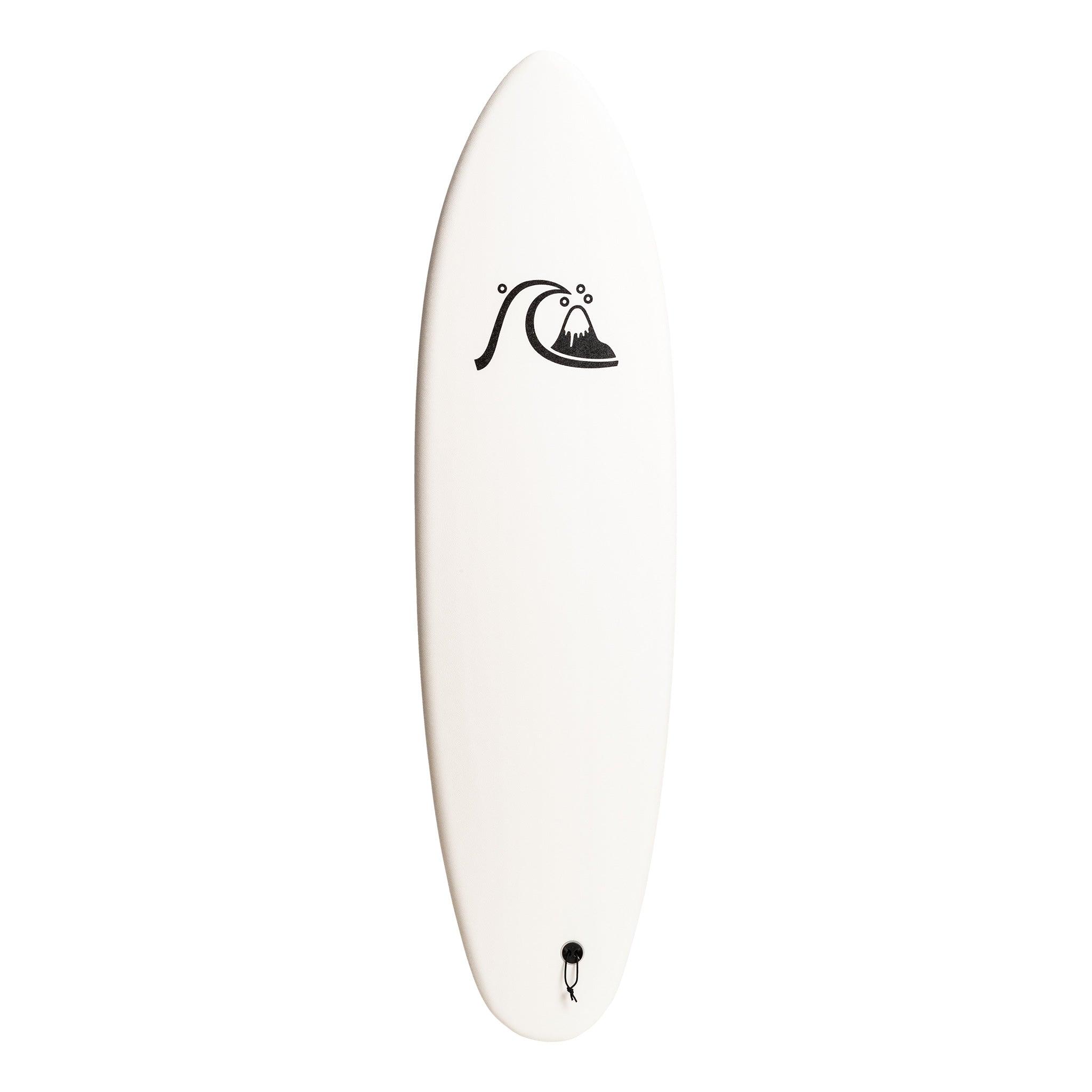 Quiksilver Twin Softboard 6'6 - White top deck