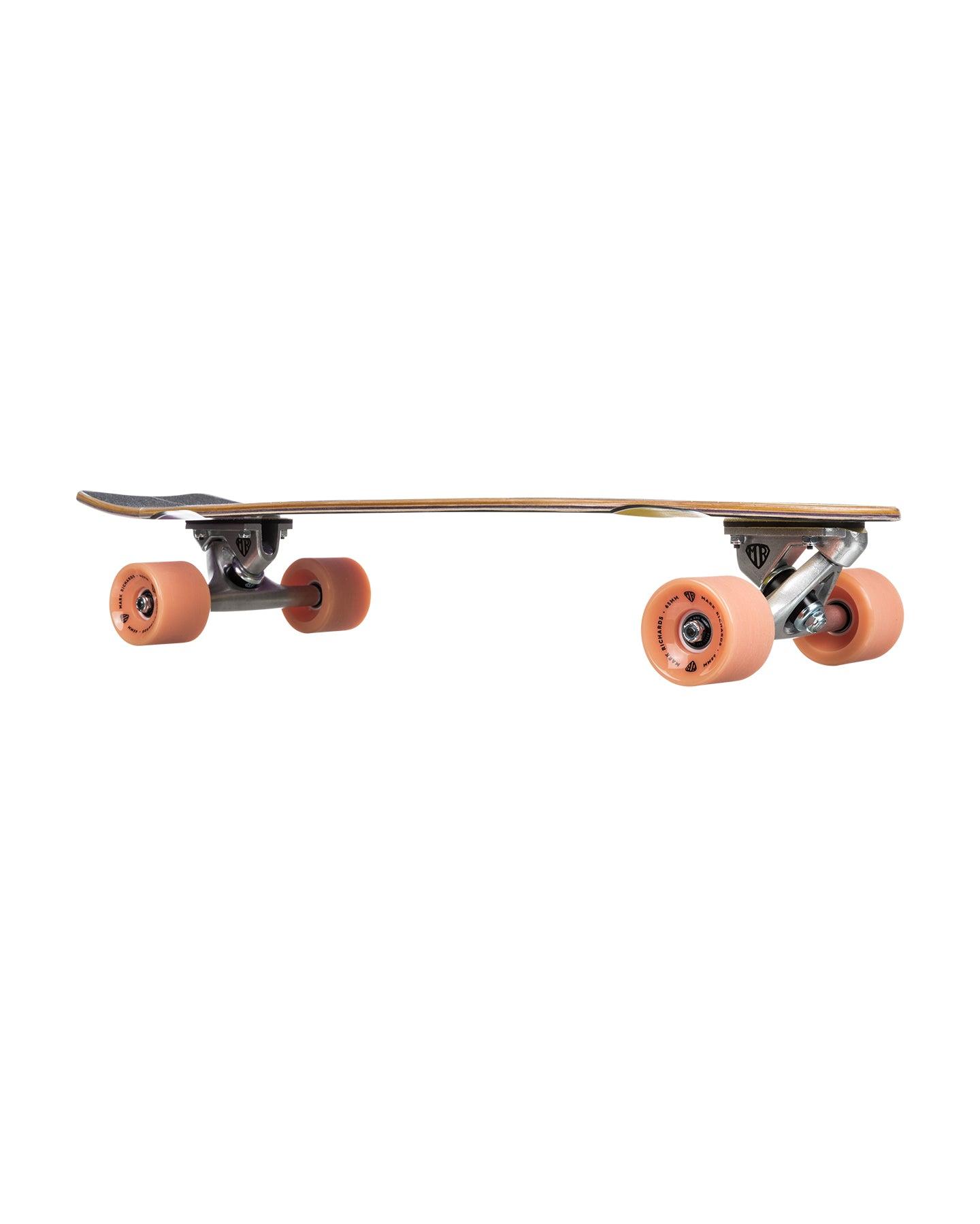 Quiksilver Mark Richards MR Edition Retro Cruiser Skateboard - Purple Yellow side