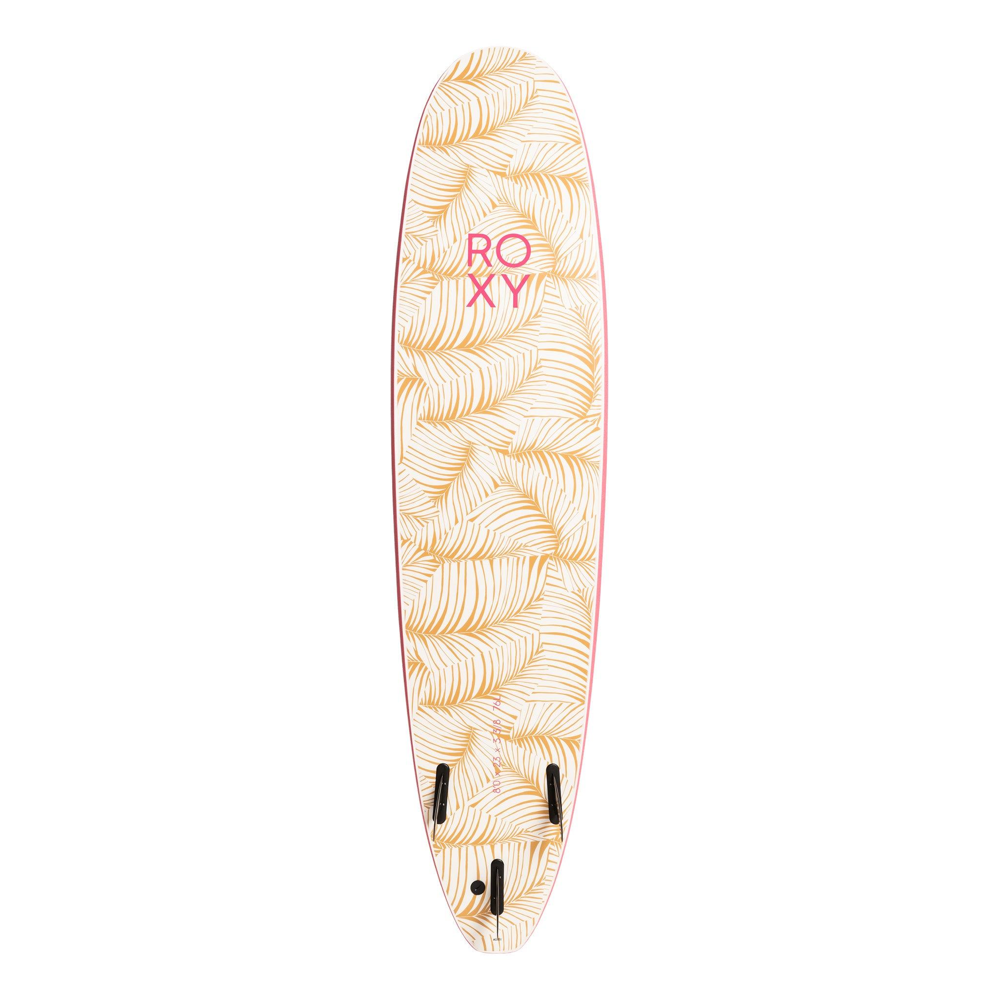 Roxy Break Softboard 8'0 - Tropical Pink bottom