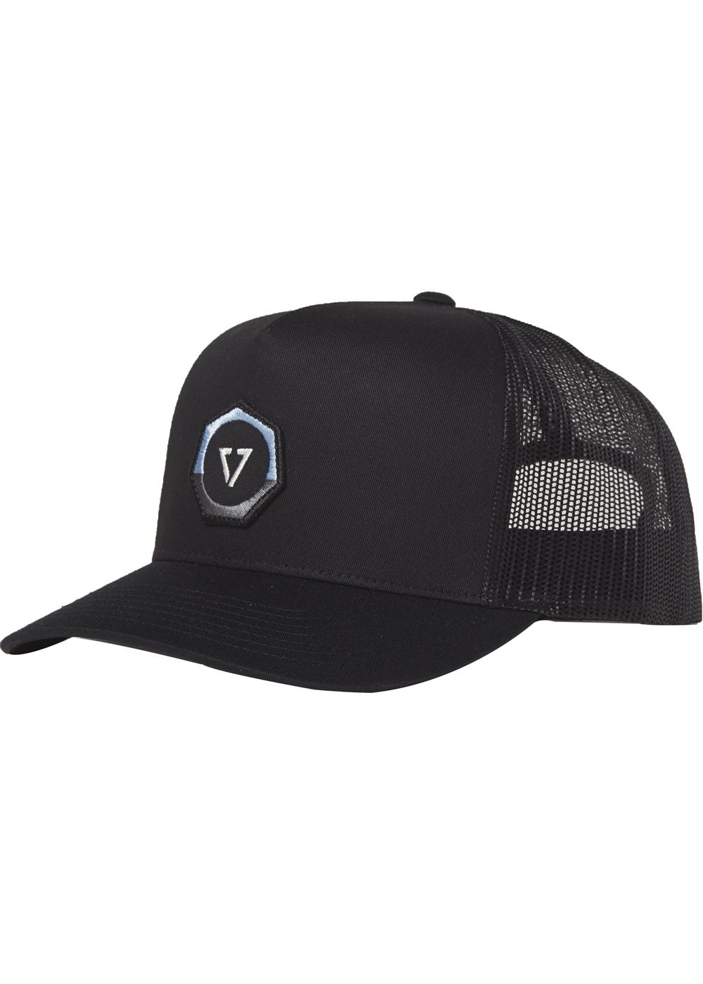 Vissla The Trip Eco Trucker Hat - Black front