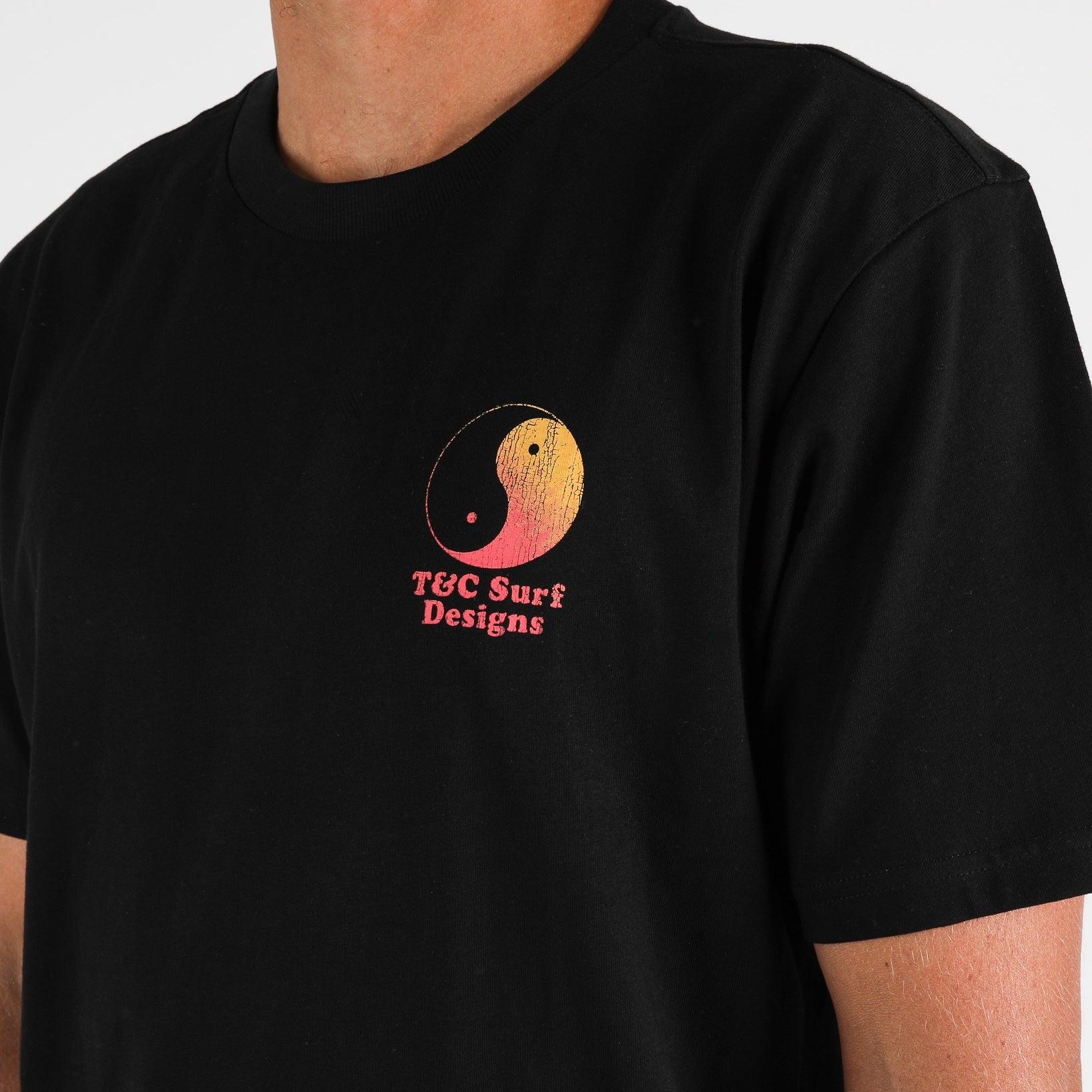 Retro Twin Tee - Black