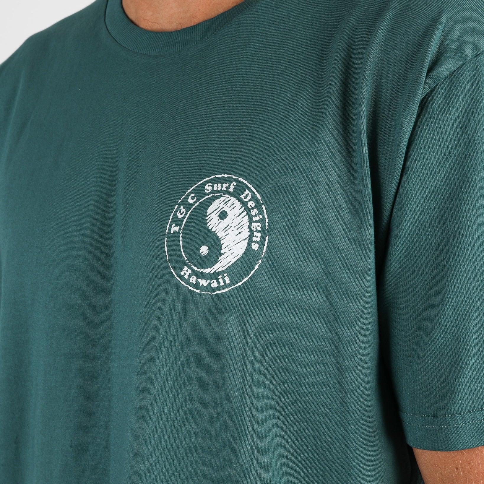 Monochrome Tee - Washed Emerald
