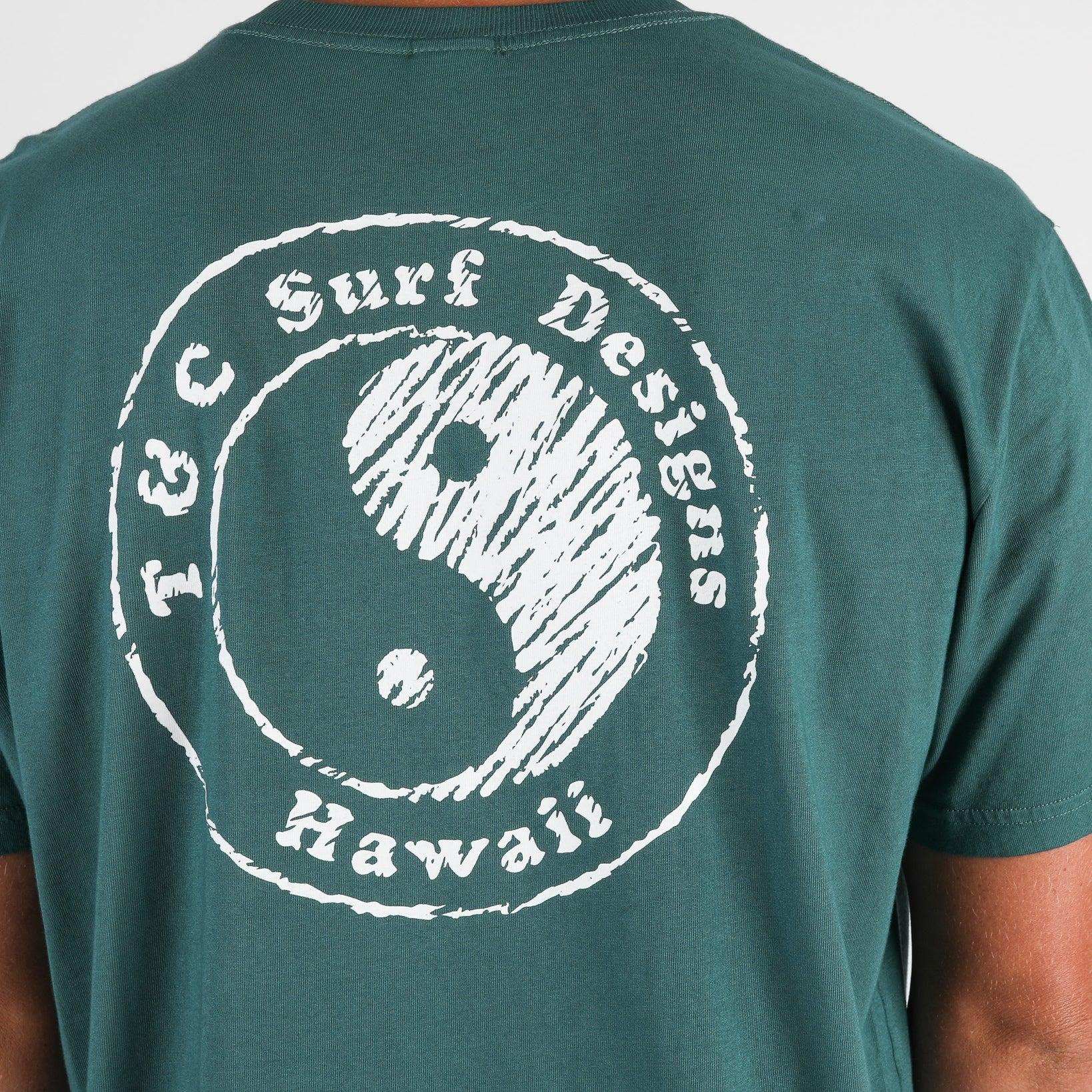 Monochrome Tee - Washed Emerald
