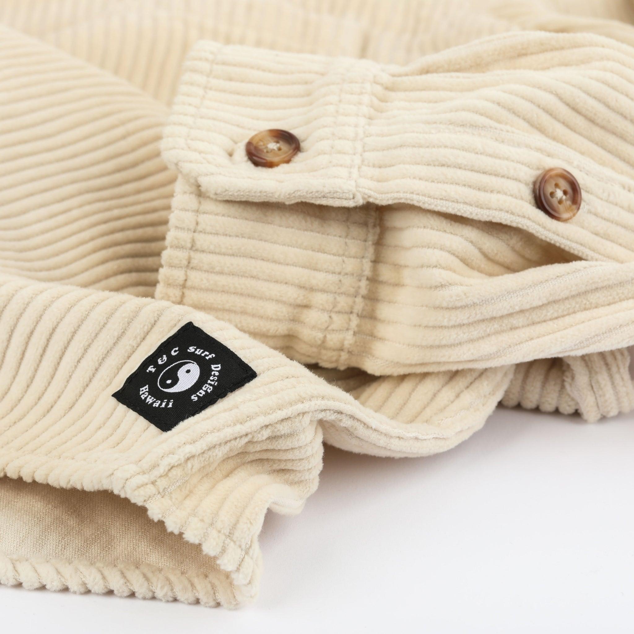 Motion LS Cord Shirt - Stone