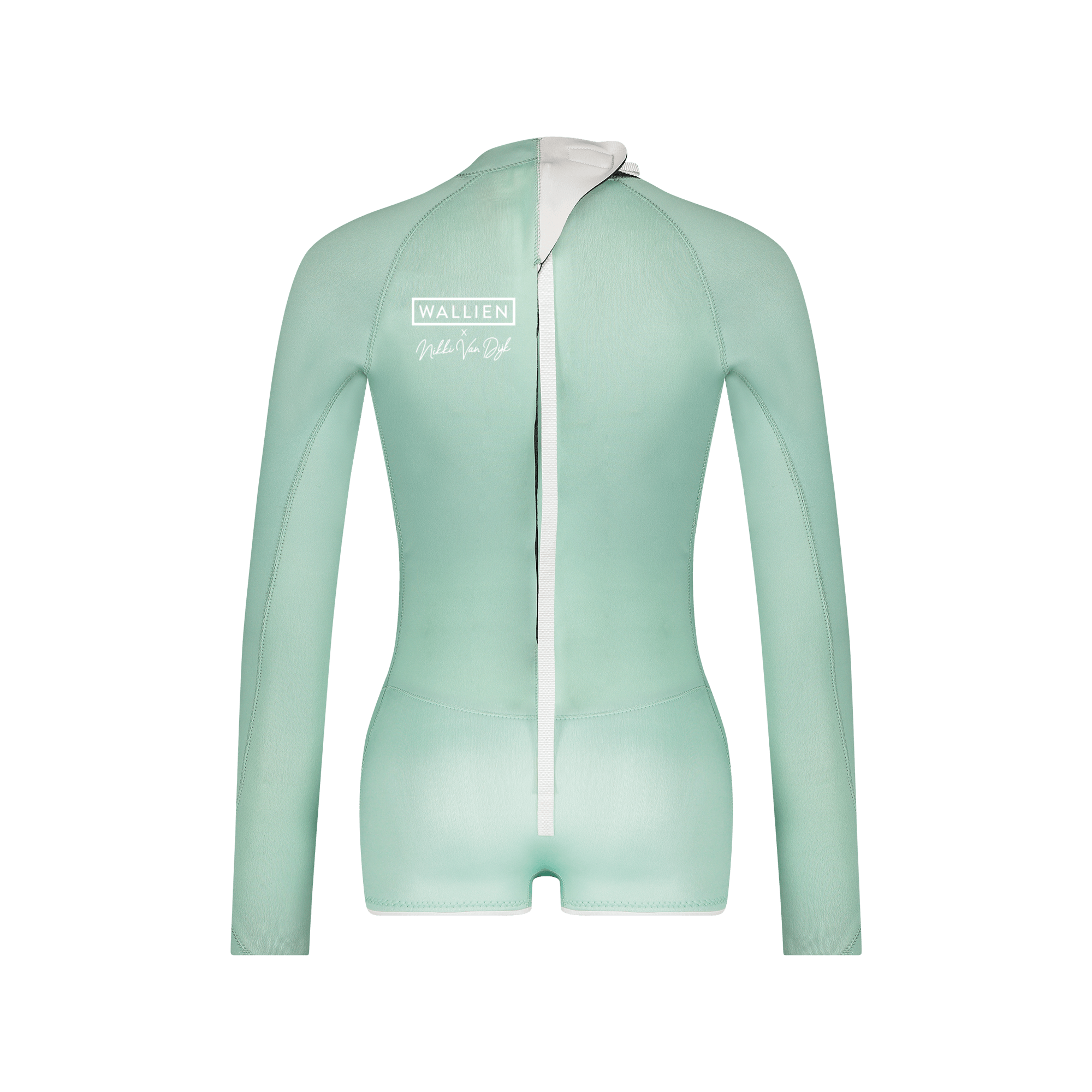 Nikki van Dijk Springsuit Boyleg - Aquamarine Gradient - WALLIEN Australia