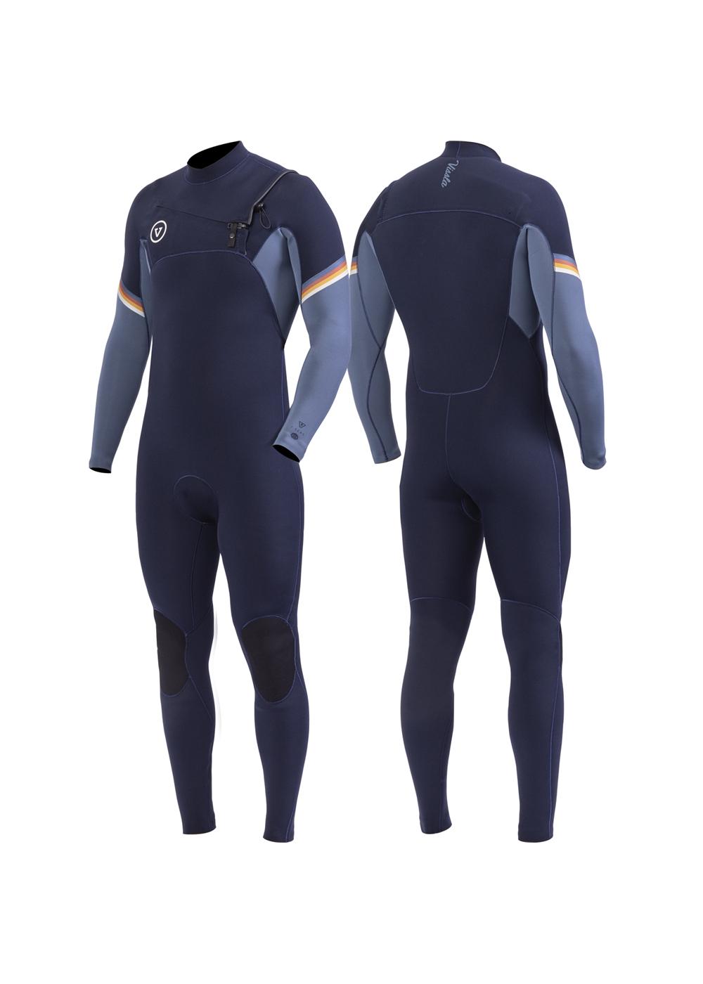 7 Seas Raditude 4-3 Full Chest Zip - Dark Navy