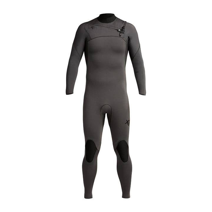 MENS COMP 2MM STEAMER WETSUIT CHARCOAL GREY