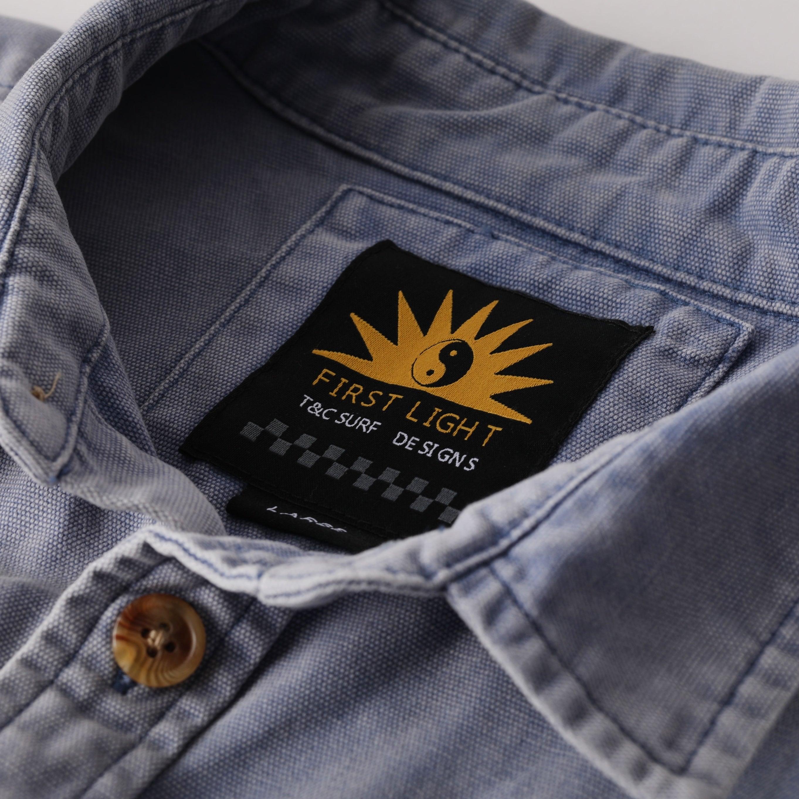 Dawn L/S Canvas Overshirt - Ocean