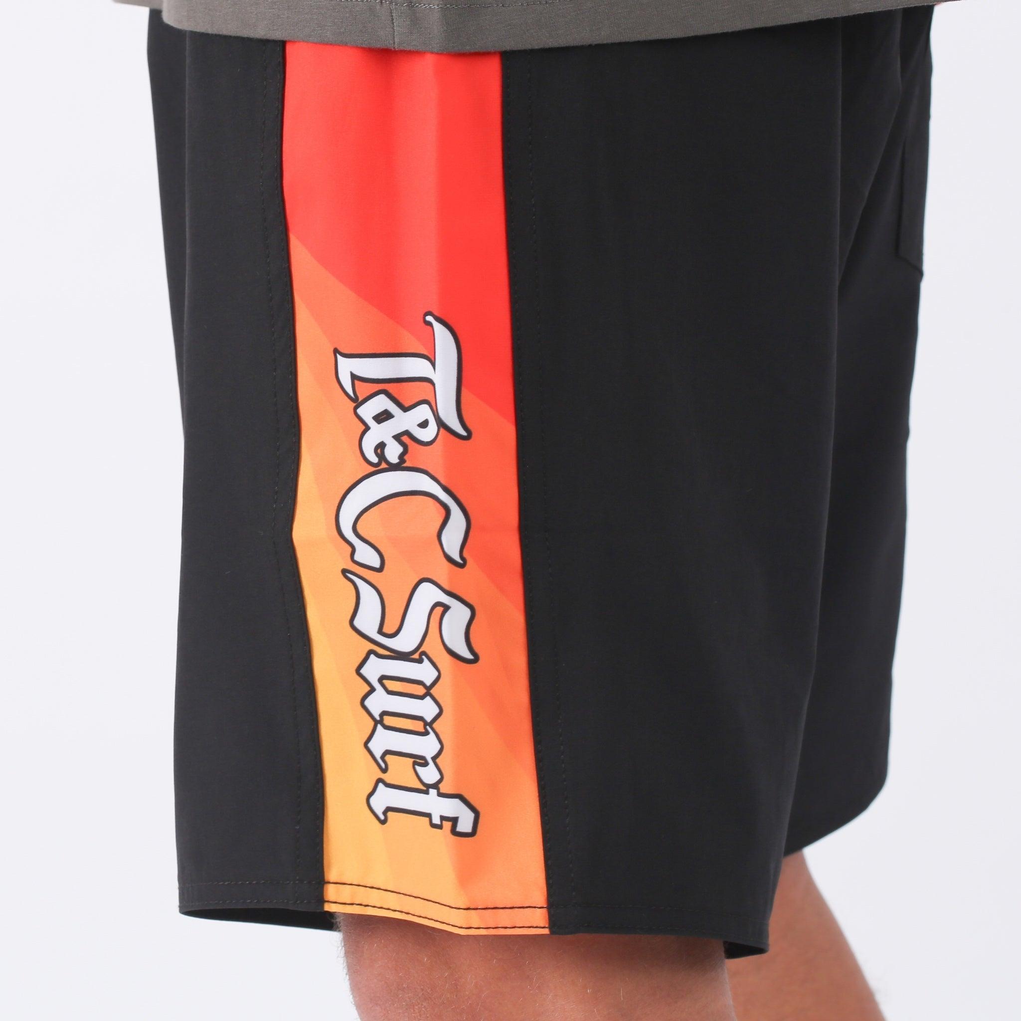 Close-up of side logo