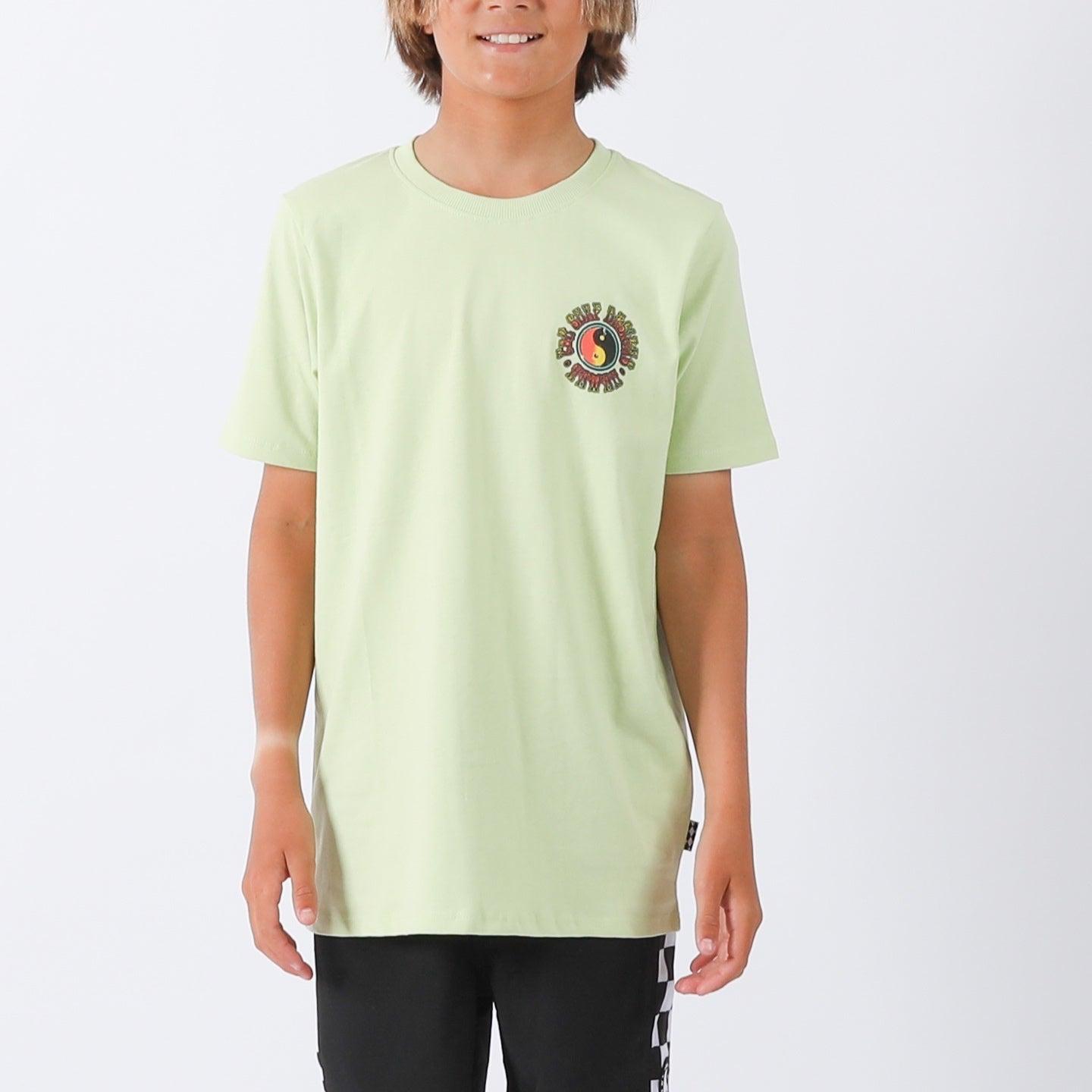 Back view of Boys Vault Tee