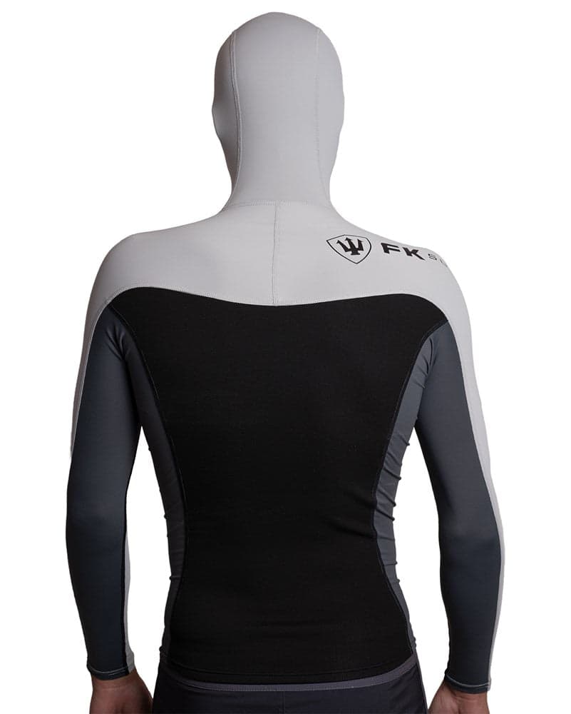 FK Mens L/S Hooded Neo Lycra Vest