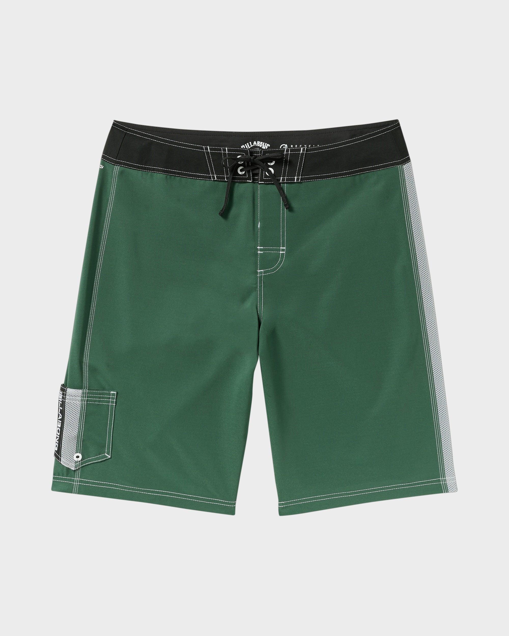 Mens Spec 73 Pro 22" Boardshorts - FOREST