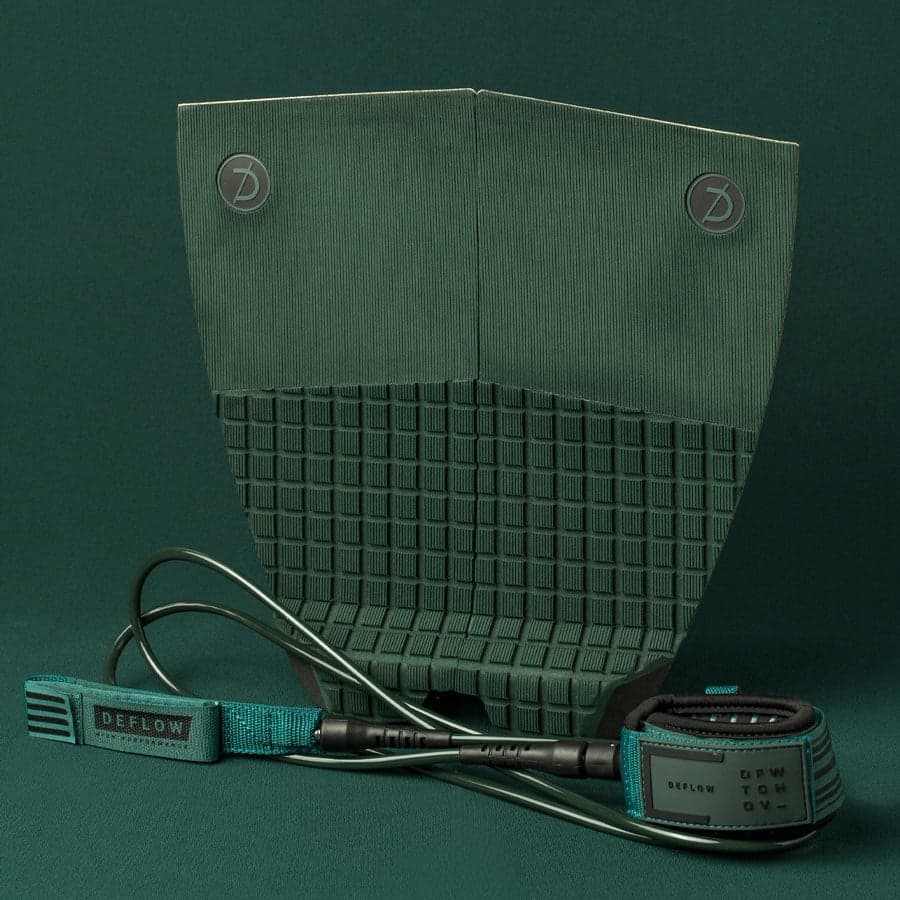 Bravosurf | DEFLOW TRACTION 2 PIECE PAD | Green