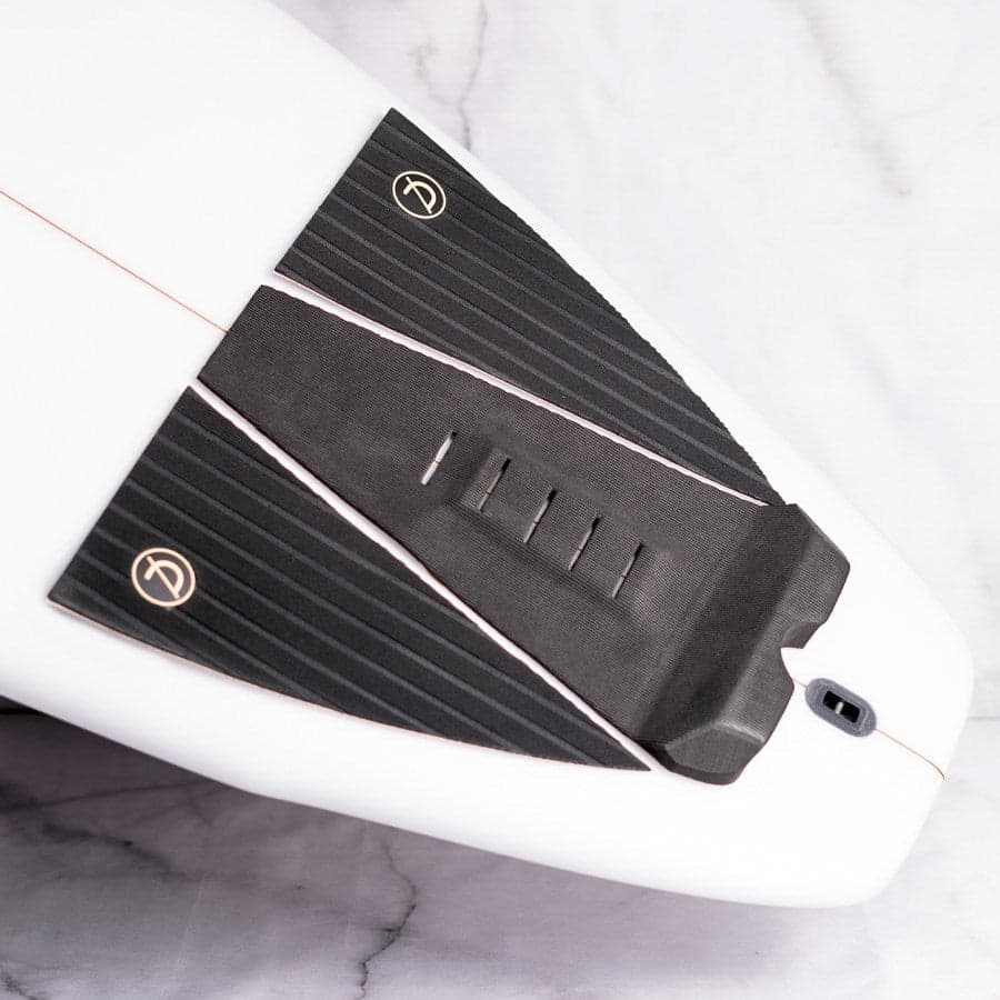 Bravosurf | DEFLOW TRACTION 3 PIECE PAD | Black