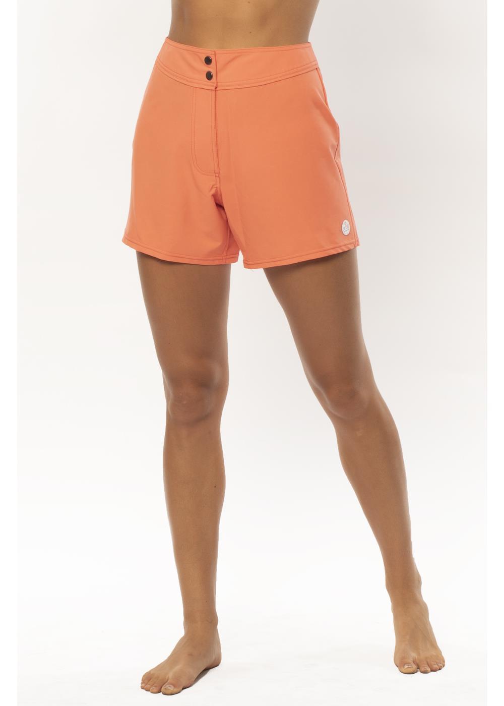Ocean Air Boardshort 5" - Vibrant Coral