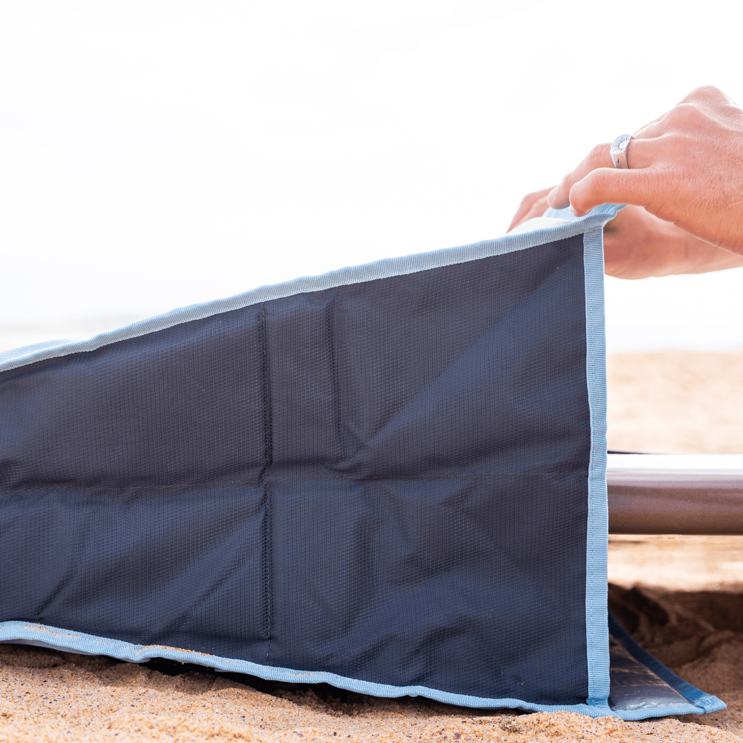 Surfboard cover detail