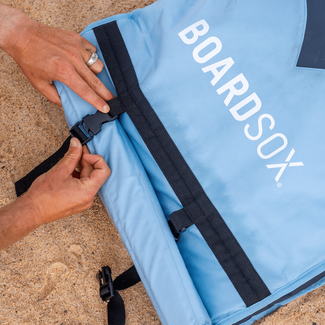 Surfboard cover detail