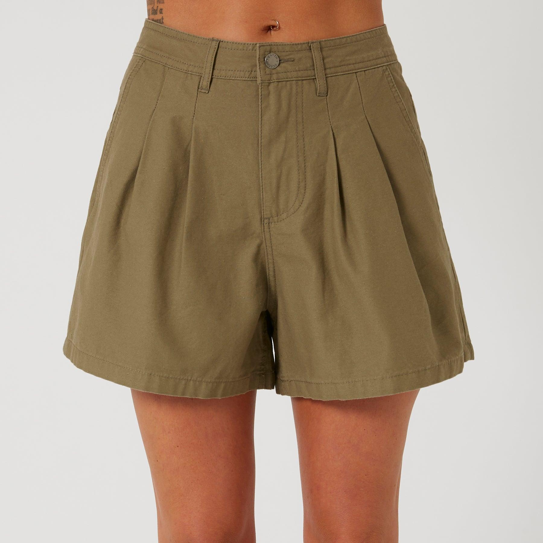 Olive color utility short
