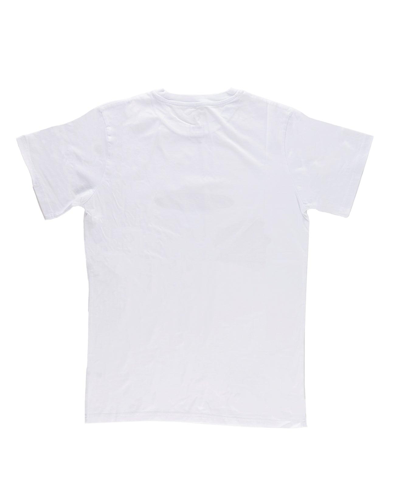 Logo 9-0 S/S Tee | White