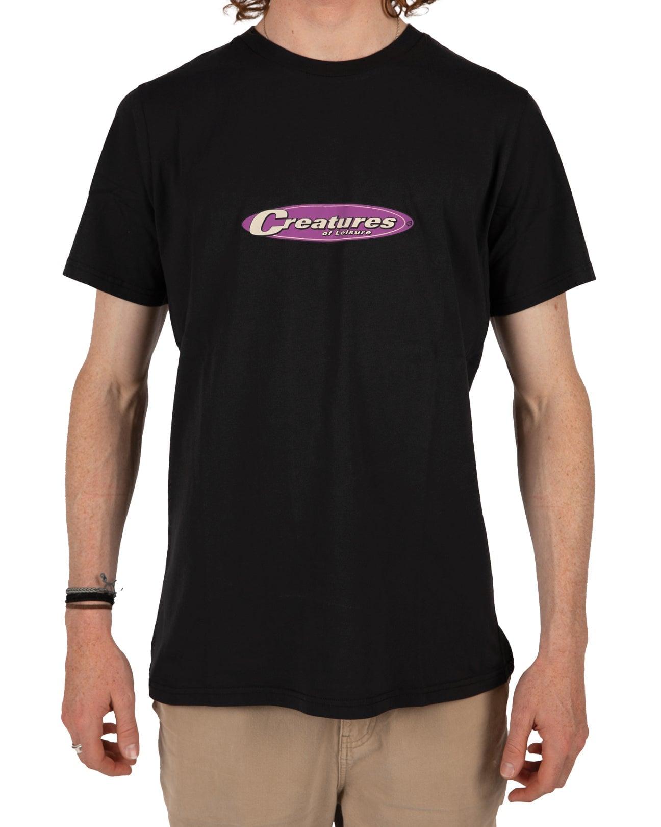 Logo 9-0 S/S Tee | Washed Black