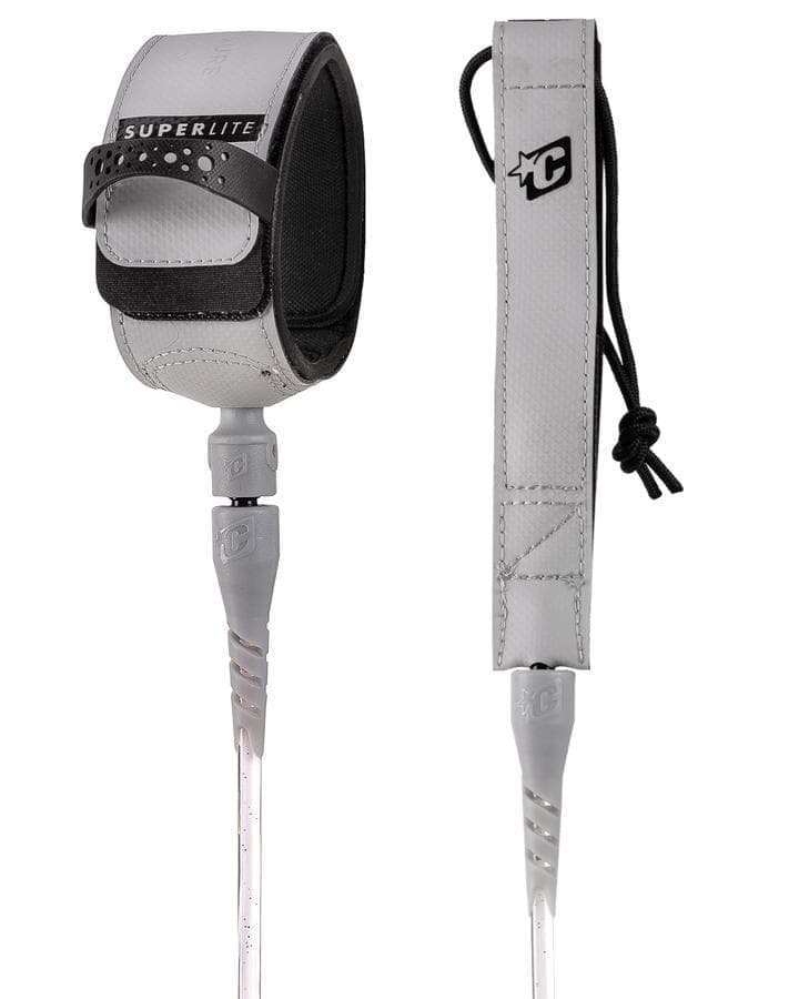 6FT SUPERLITE COMP LEASH 6MM - WHITE SPECKLE CEMENT all
