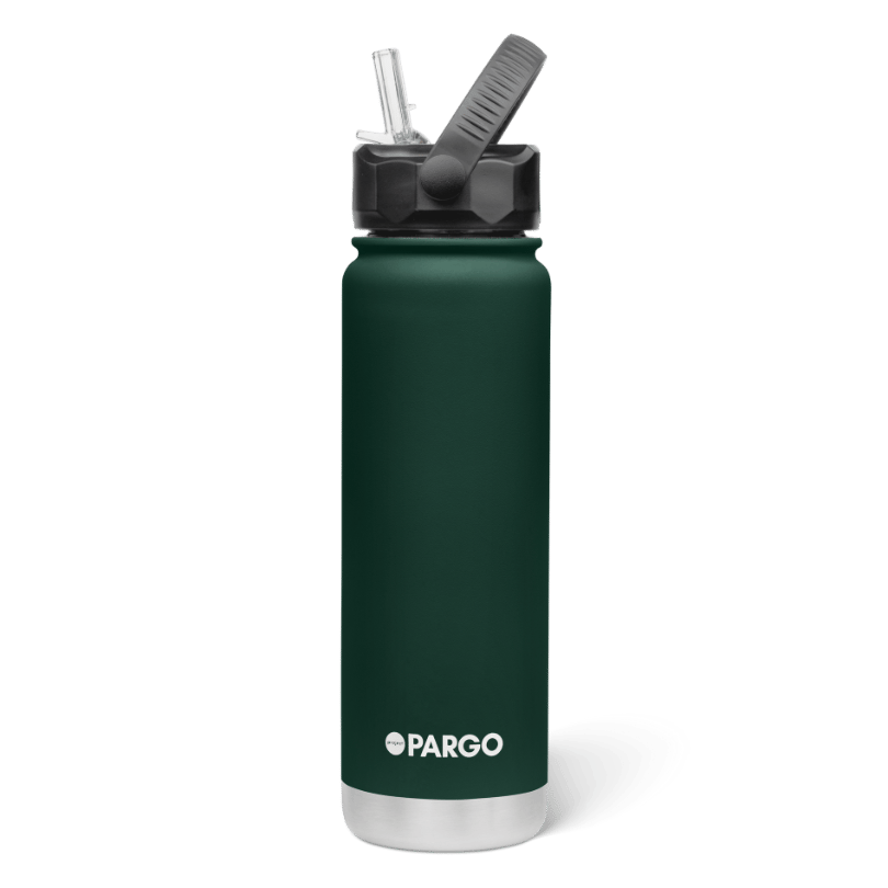 750mL Insulated Bottle w/ Straw Lid