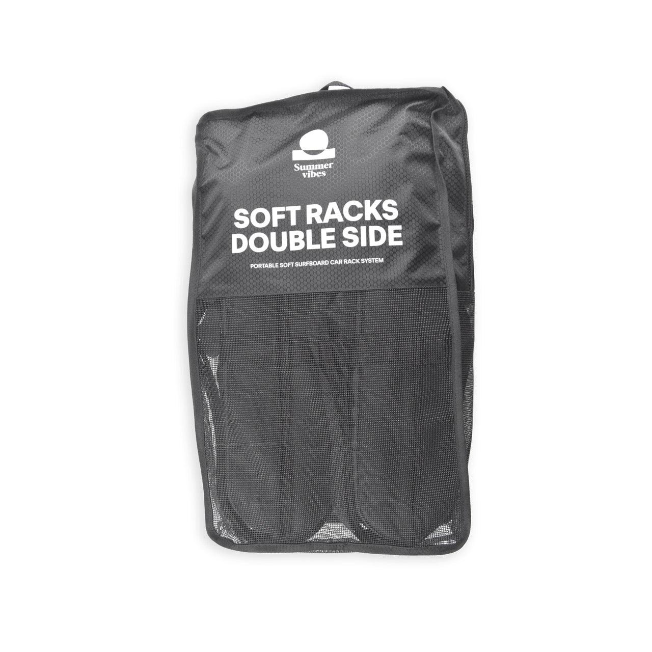 Soft racks in storage bag front