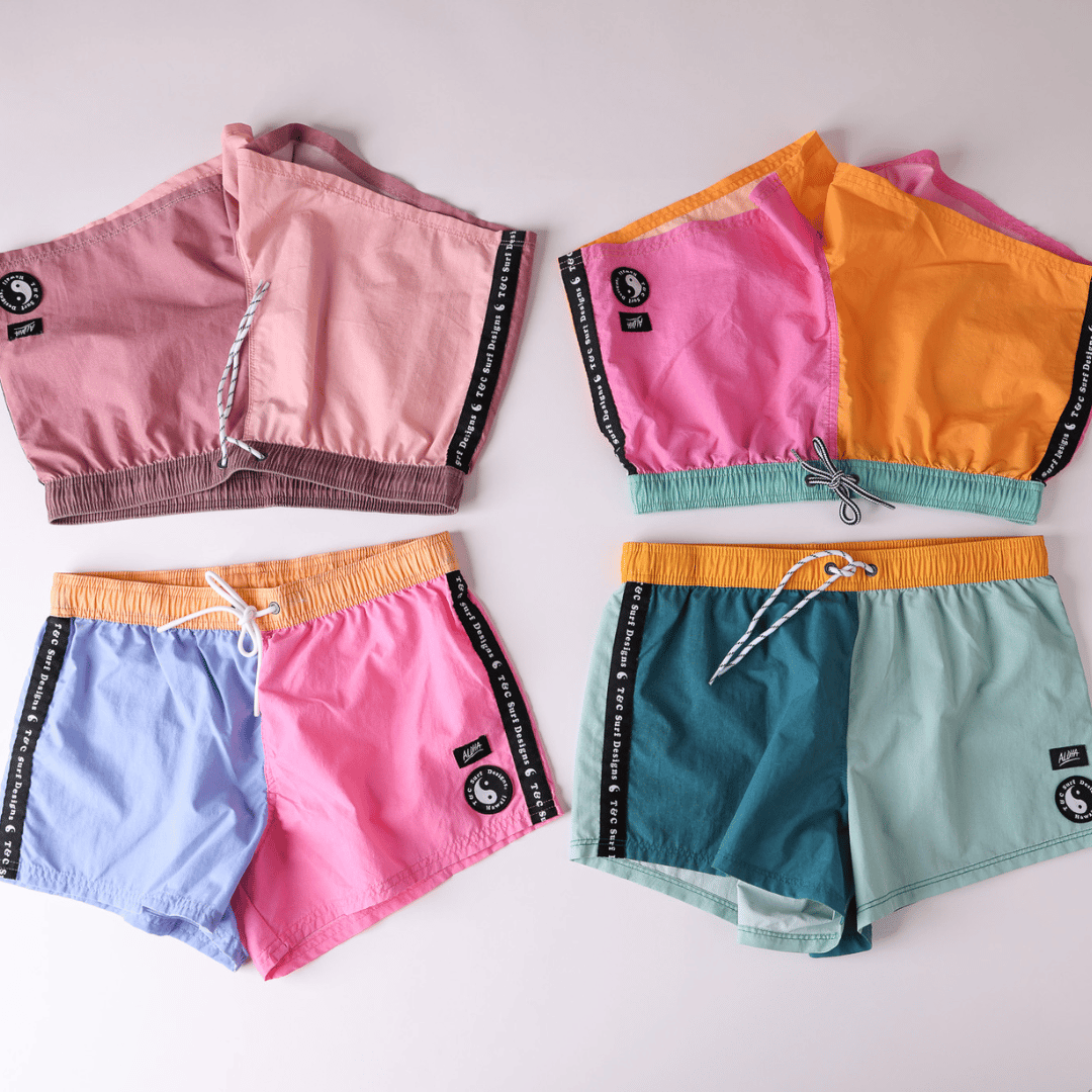 Shorts in various colors