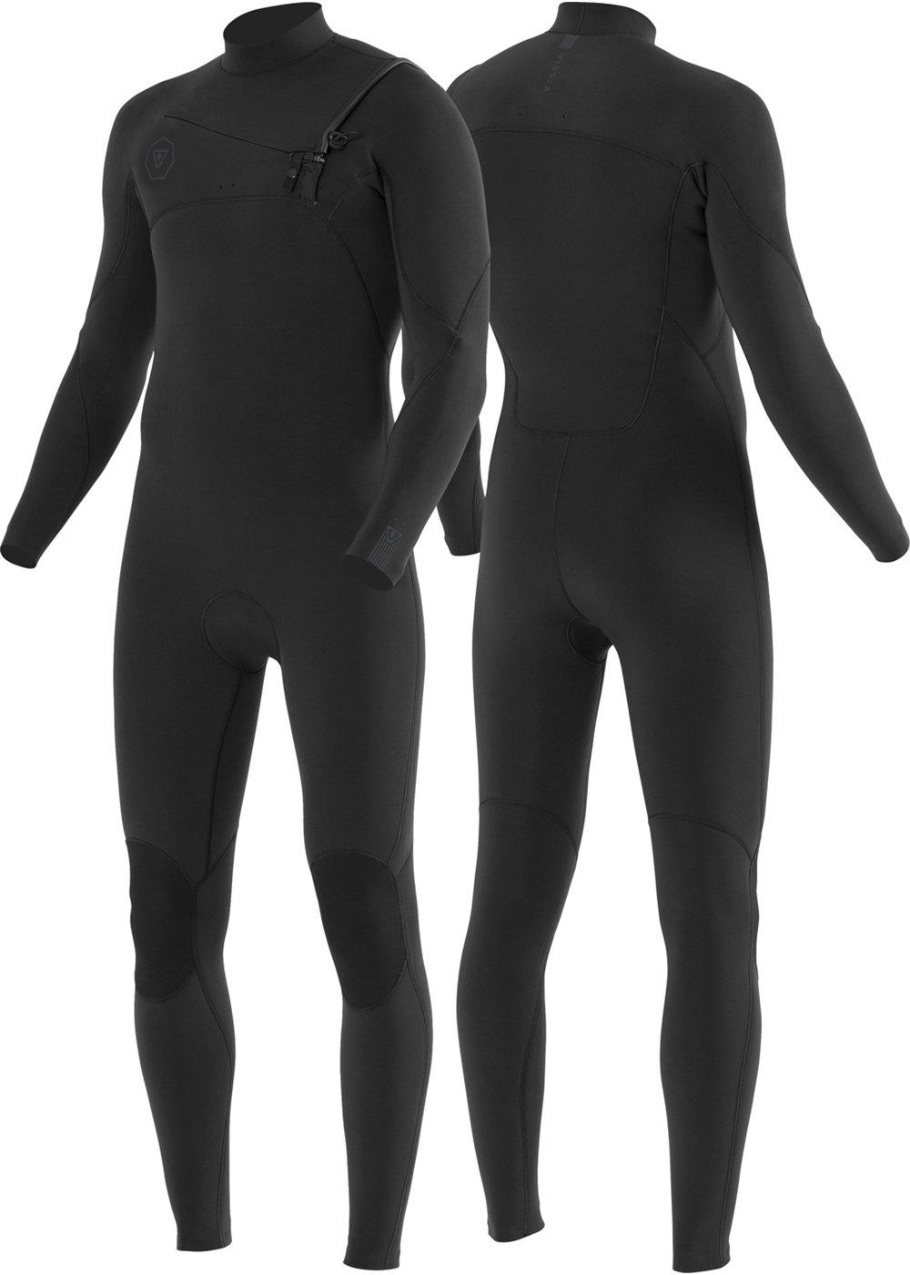 Vissla 7 seas 3/2 chest zip full wetsuit - stealth