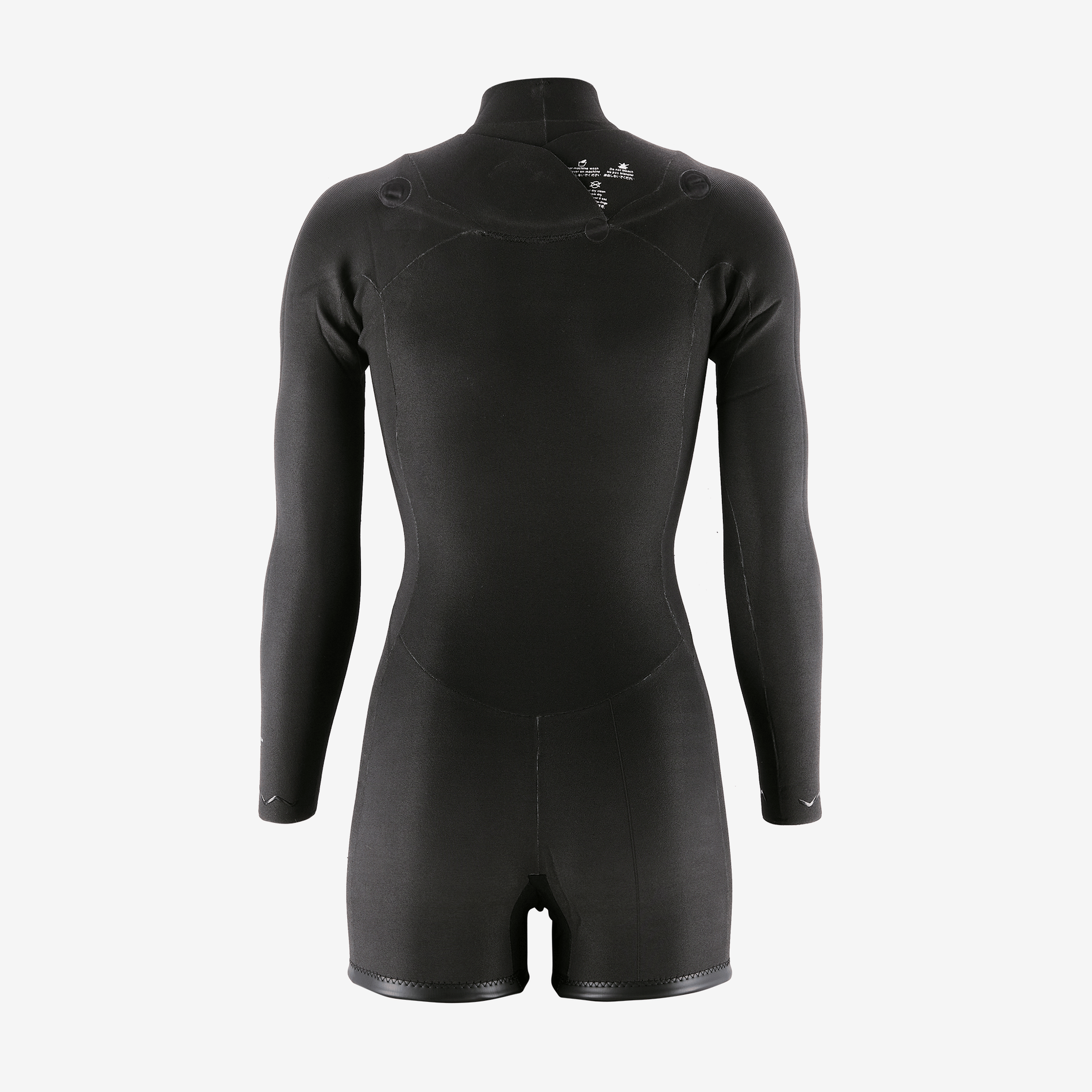 Back view of wetsuit