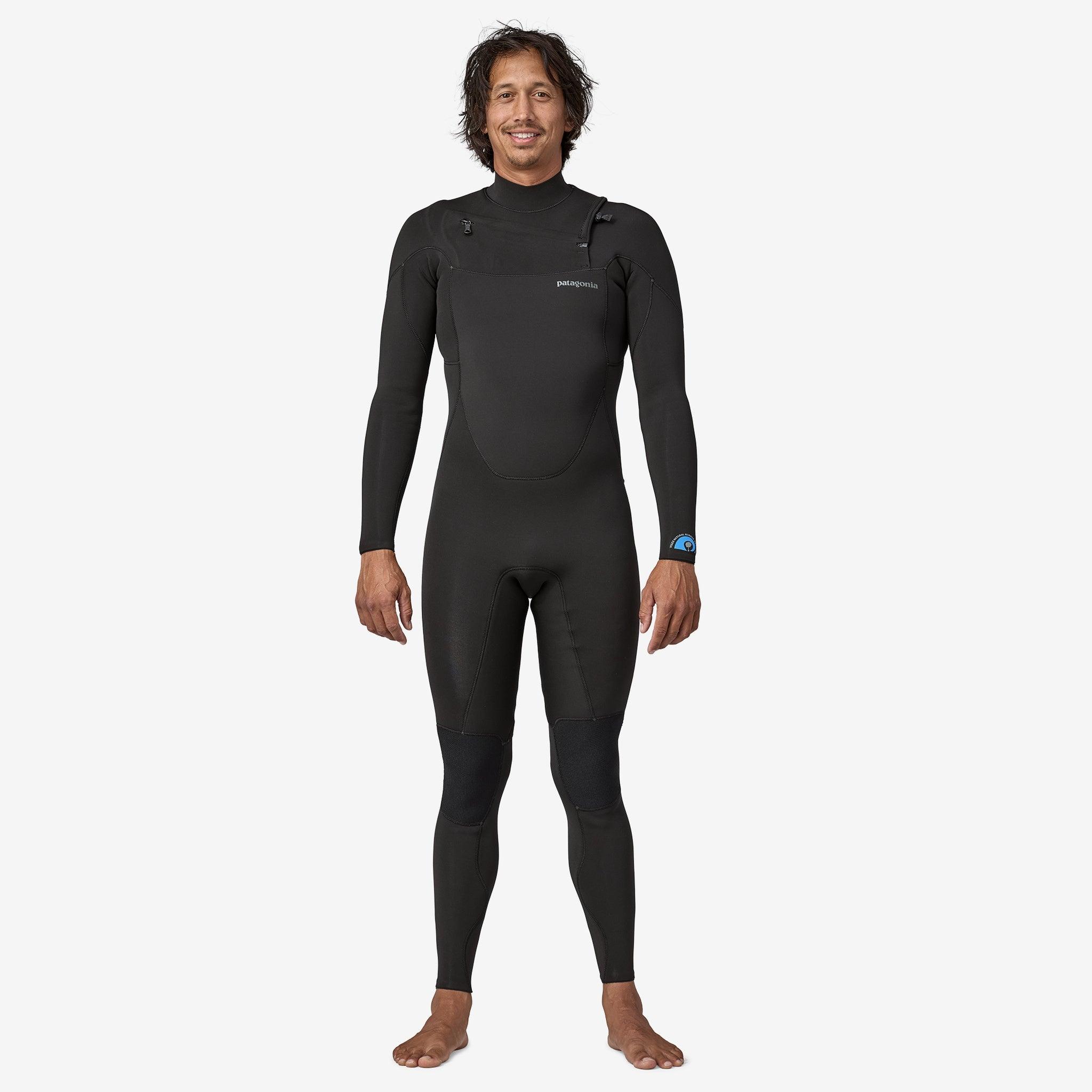 Front view of wetsuit
