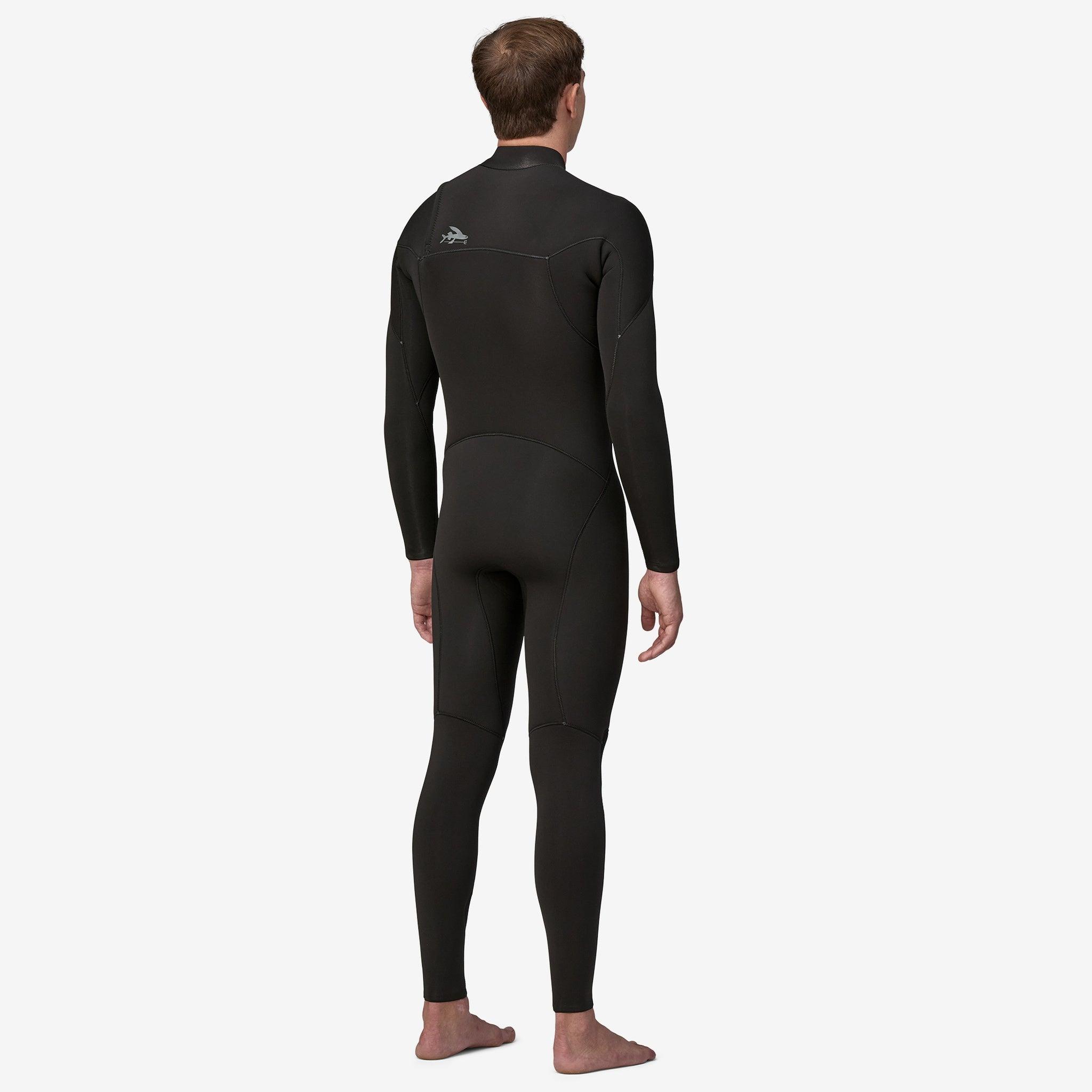 Back view of wetsuit