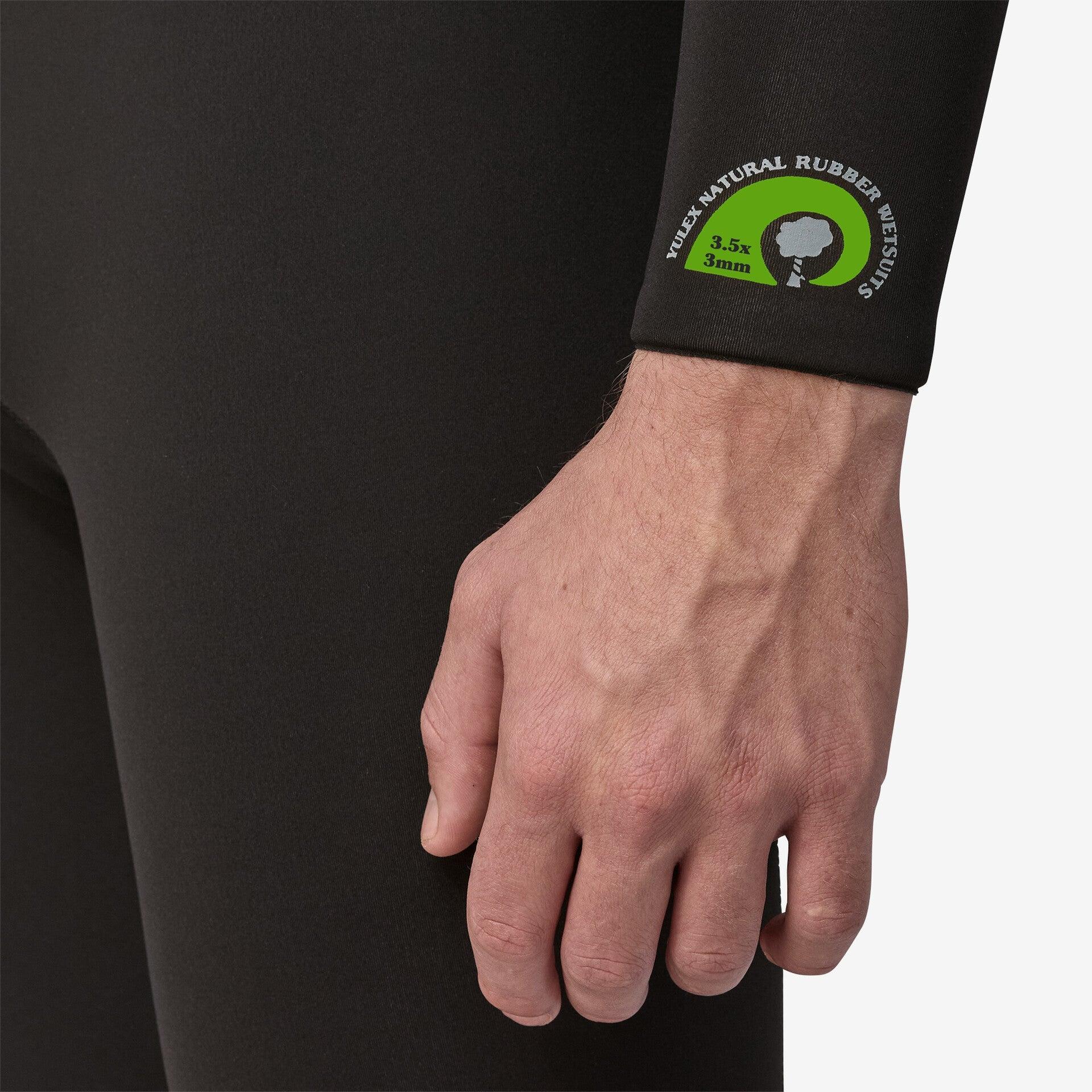Close-up of wetsuit cuff