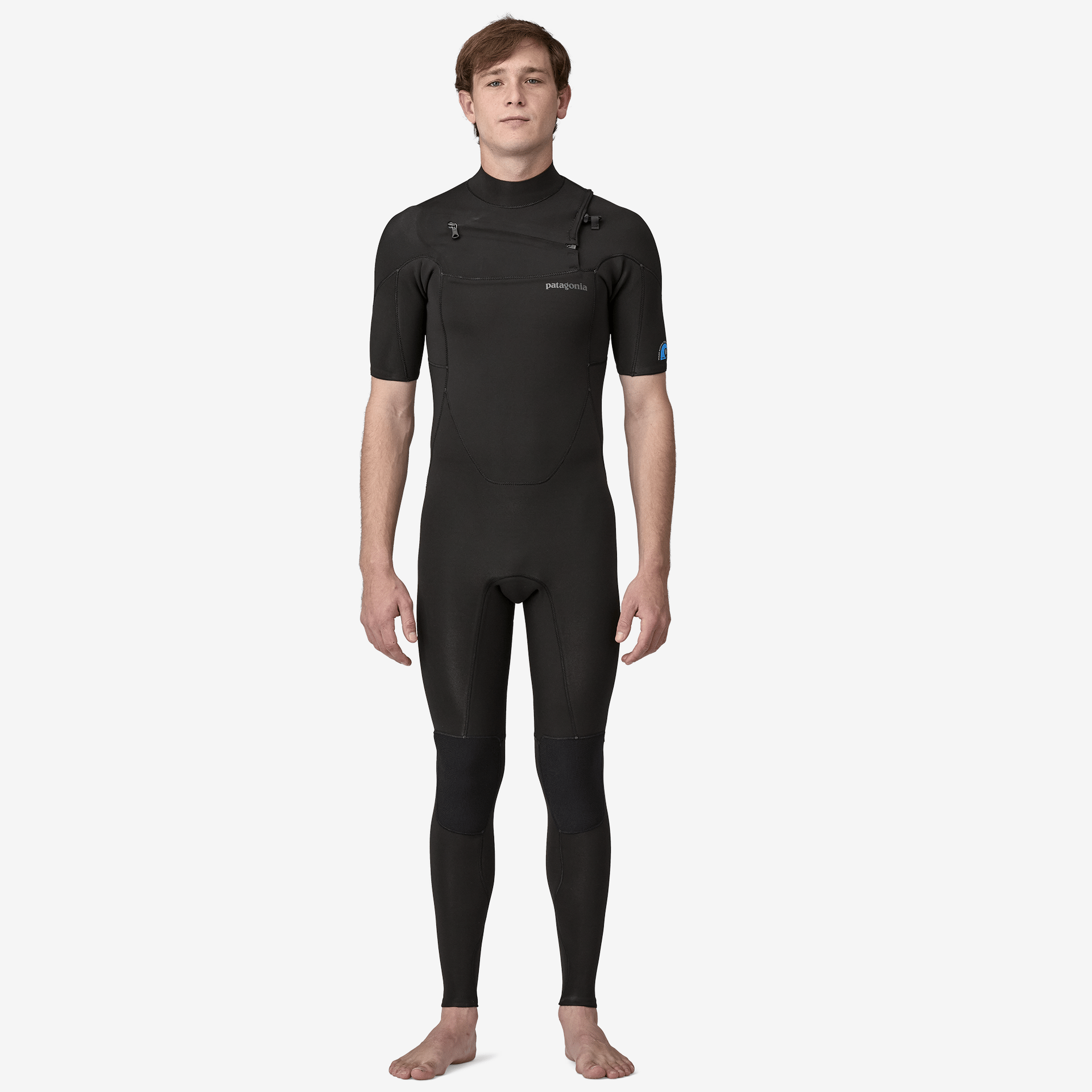 Front view of wetsuit