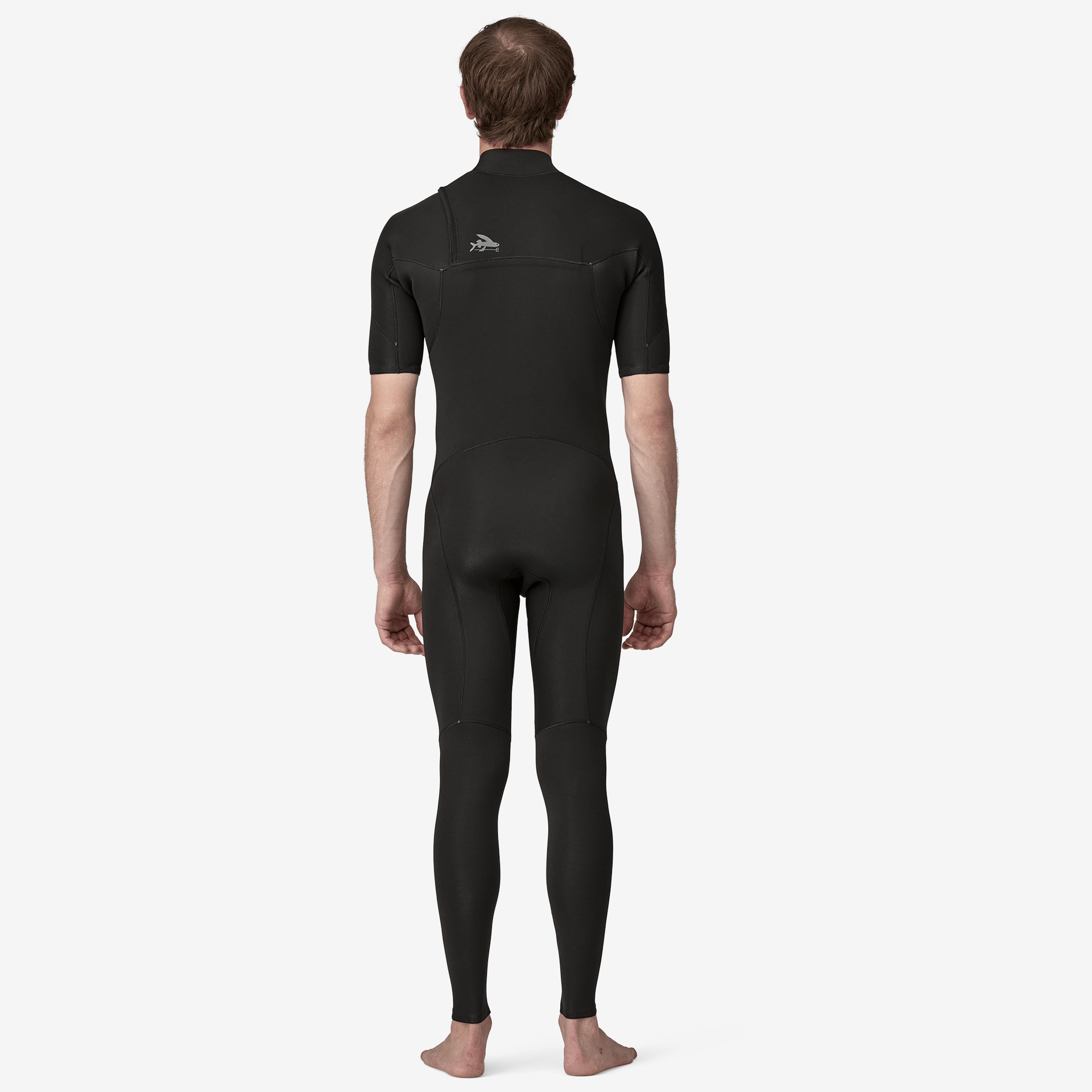 Back view of wetsuit