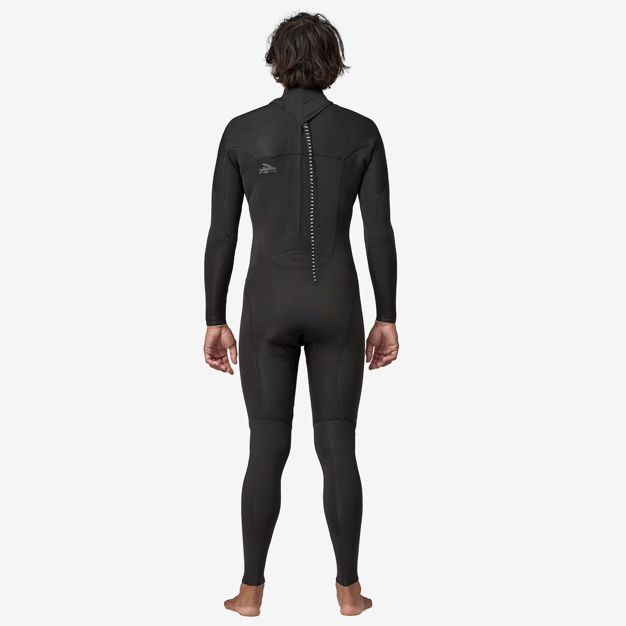 Back view of wetsuit