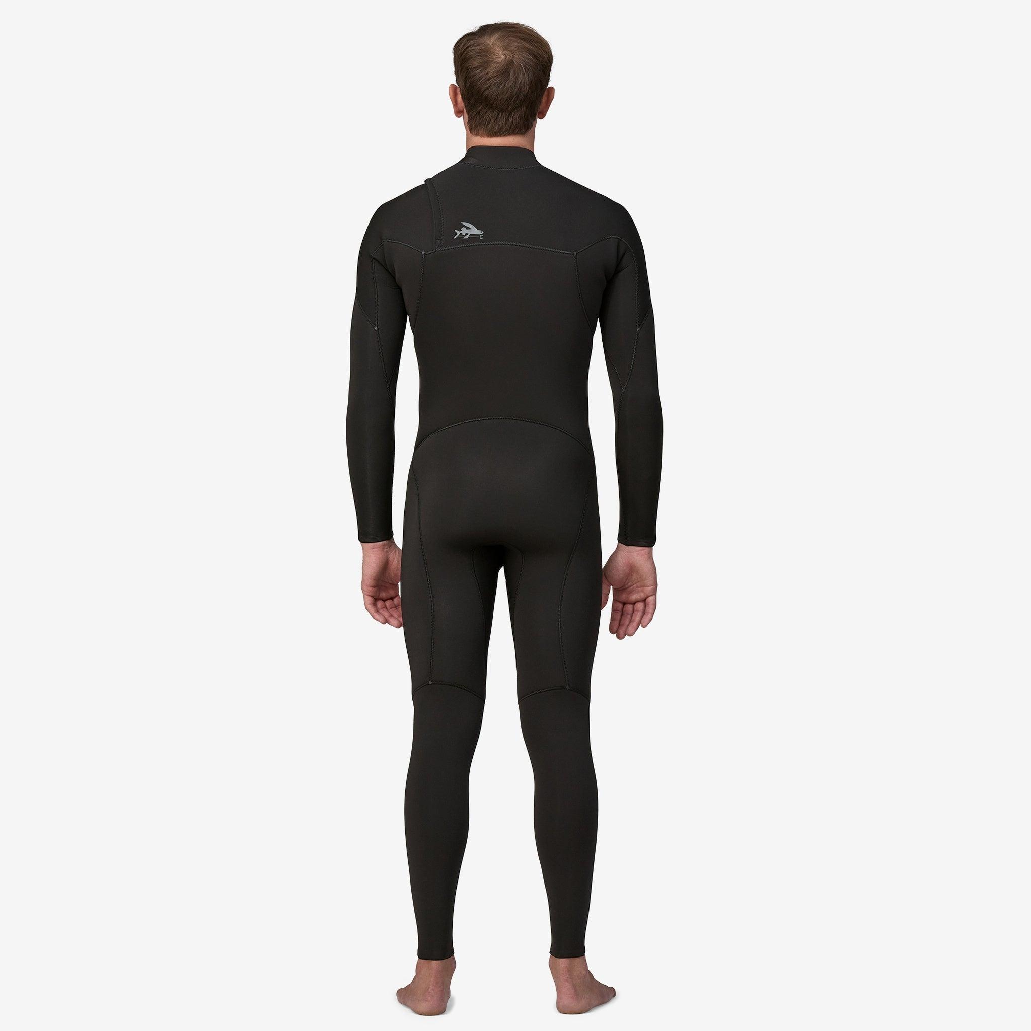 Back view of wetsuit