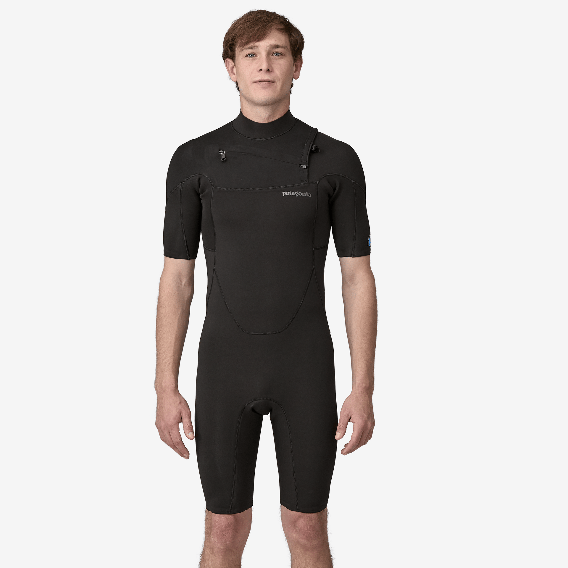 Front view of wetsuit