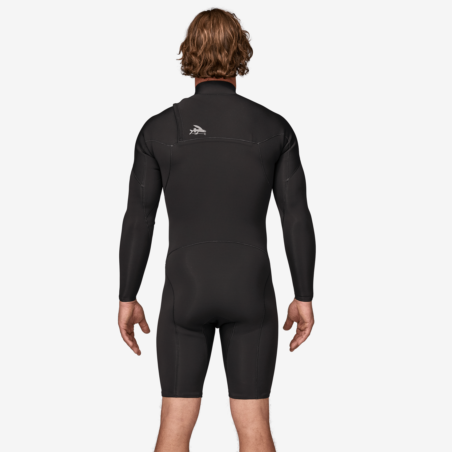 Back view of wetsuit