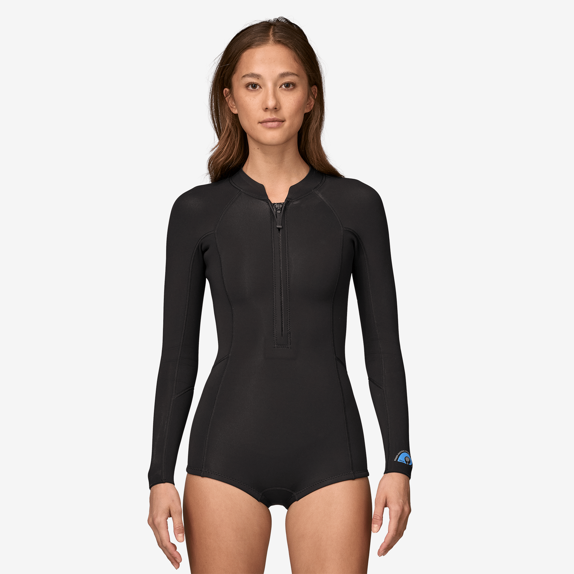 Front view of wetsuit