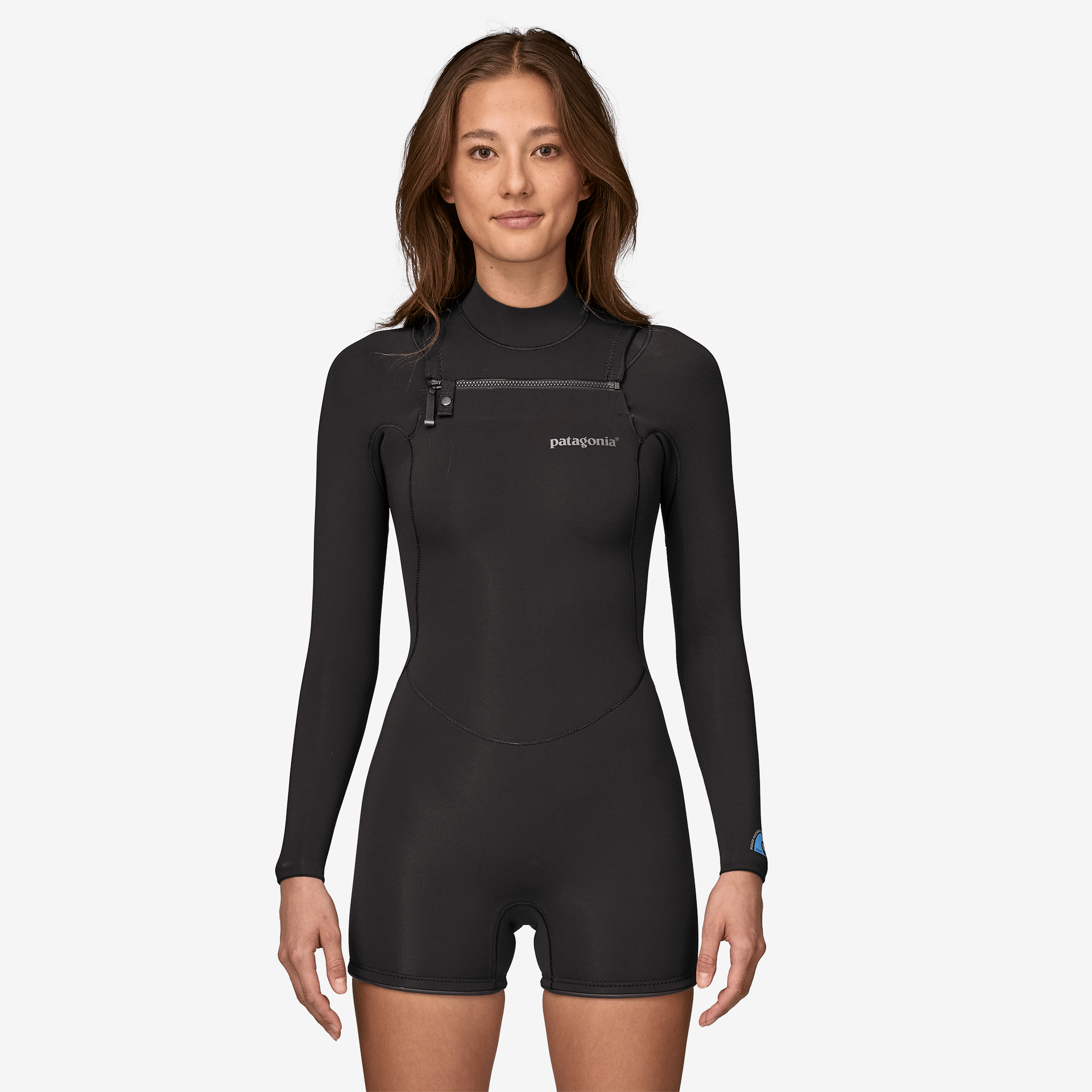 Front view of wetsuit