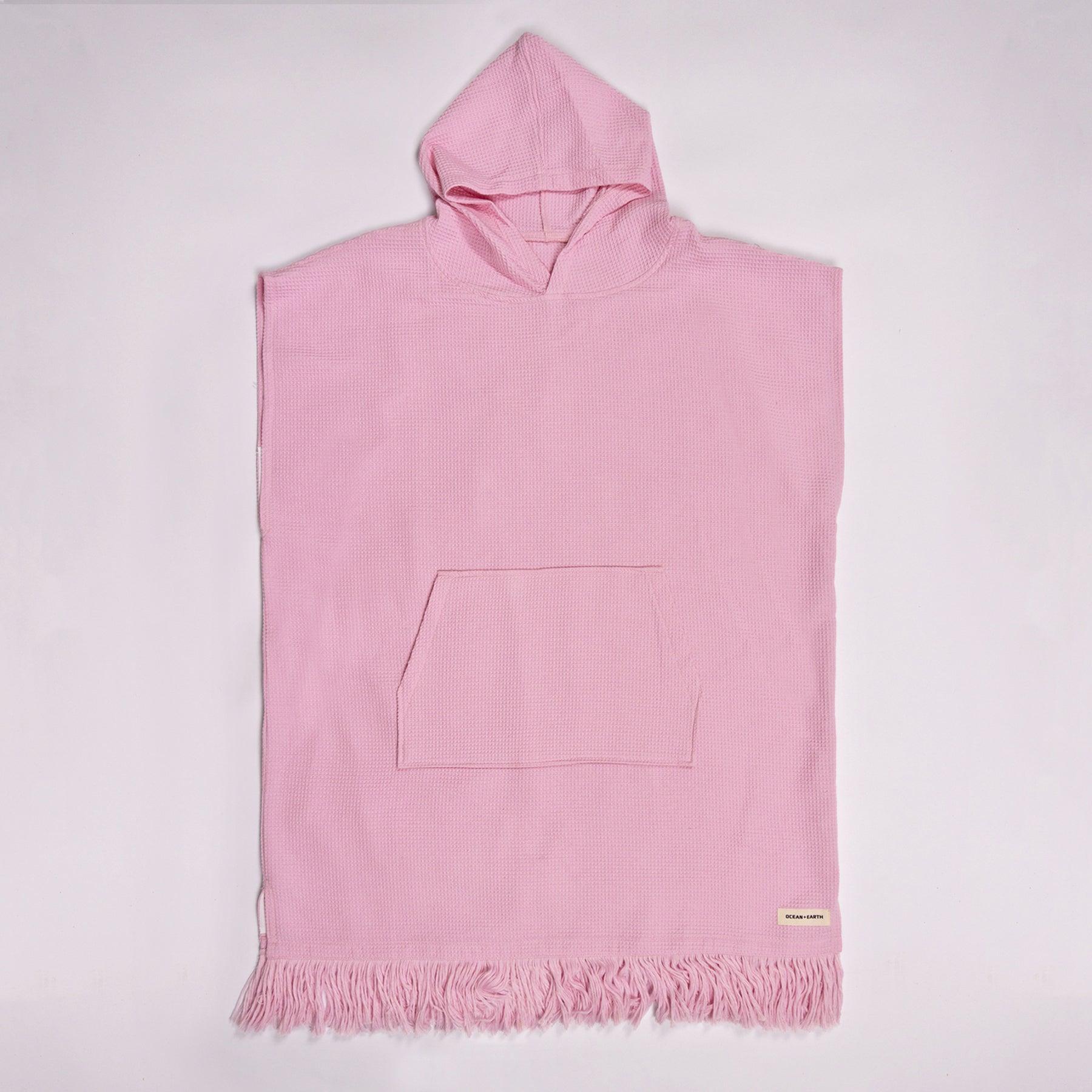 Pink Sorbet Poncho Front View